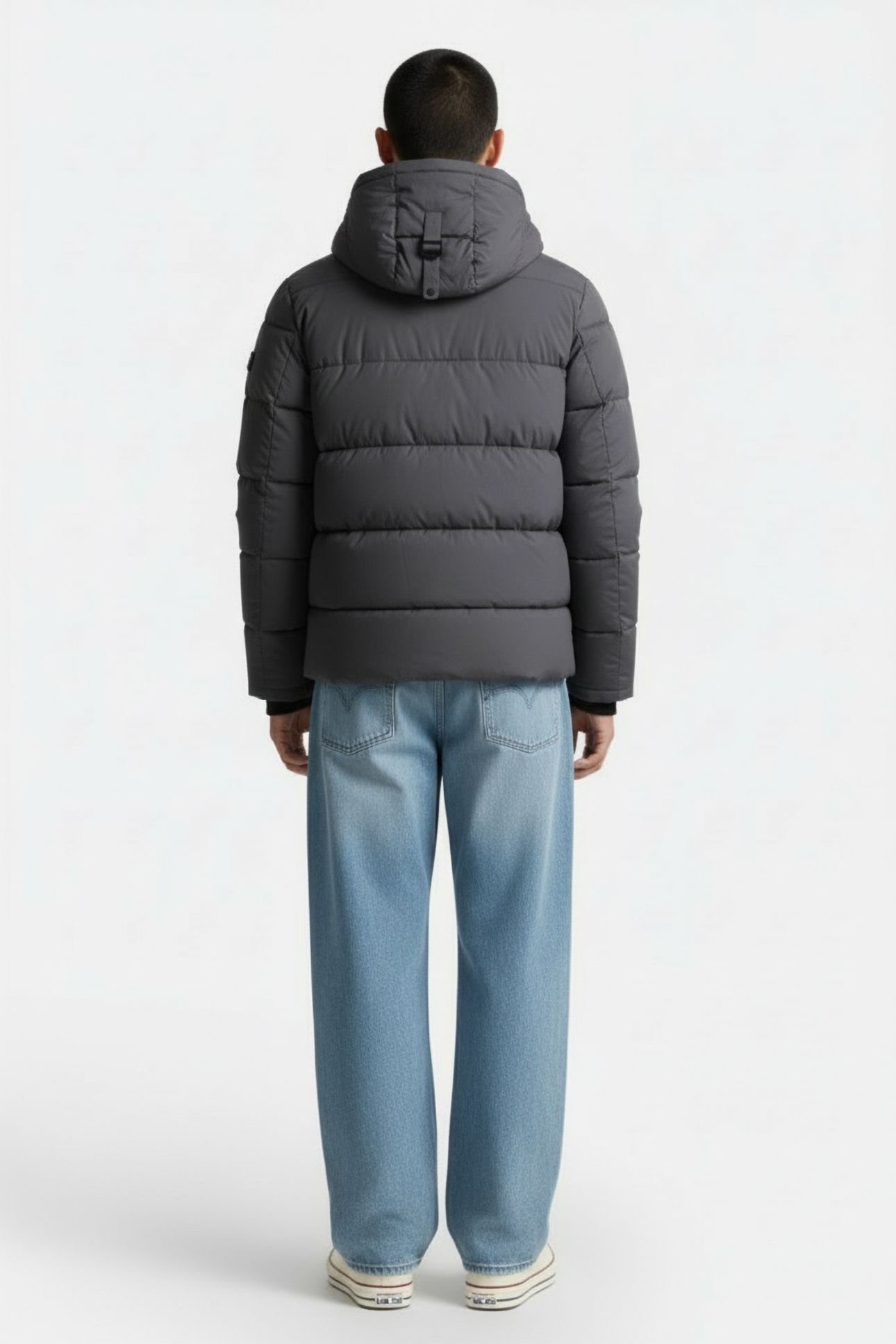 S.OLIVER JACKET OUTDOOR GREY/BLACK 2