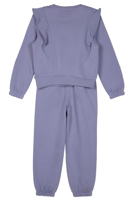 GIRLS FLEECE SET LILAC 2