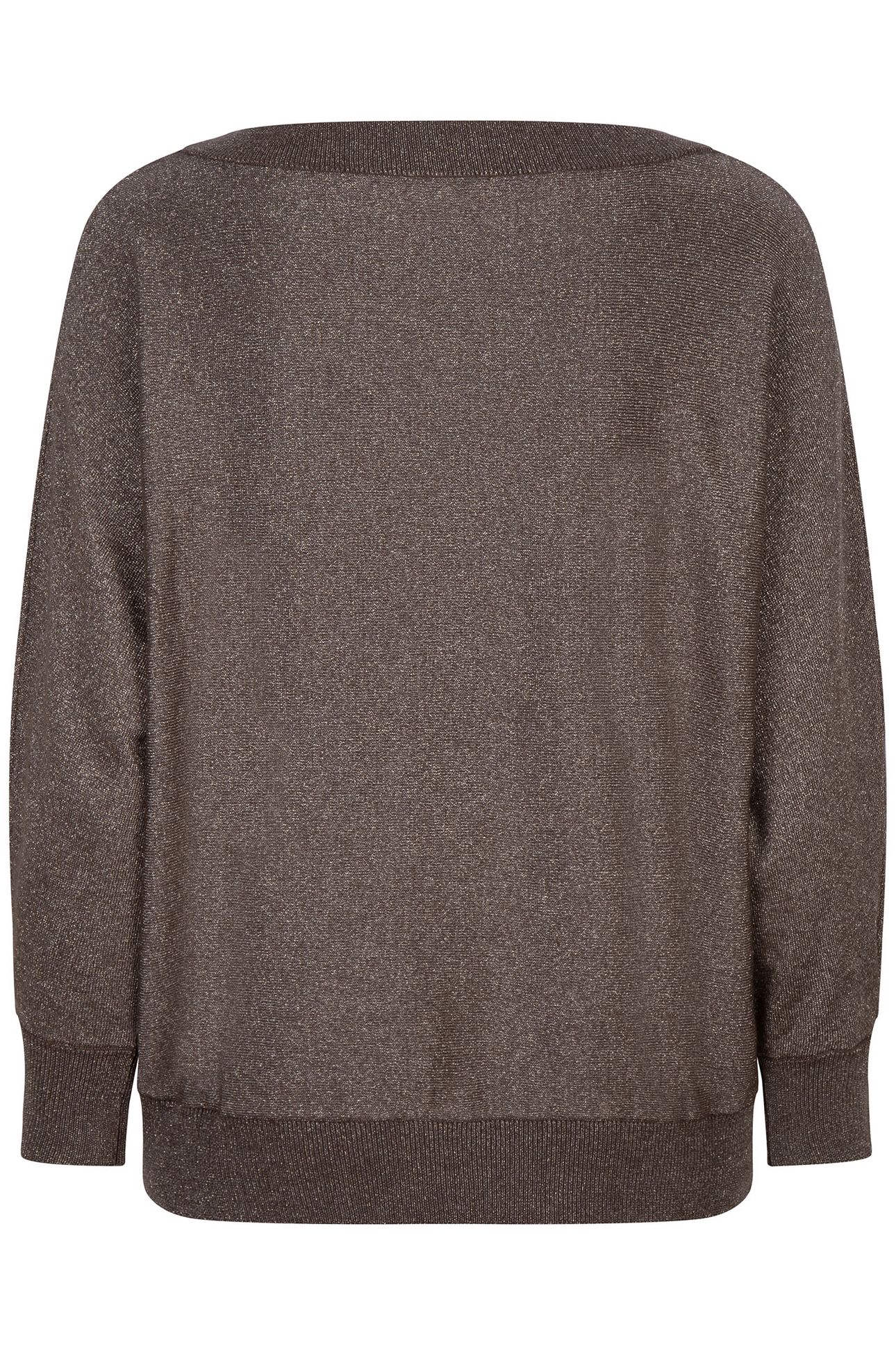 SWEATER BATWING LUREX ARMY GREEN 5