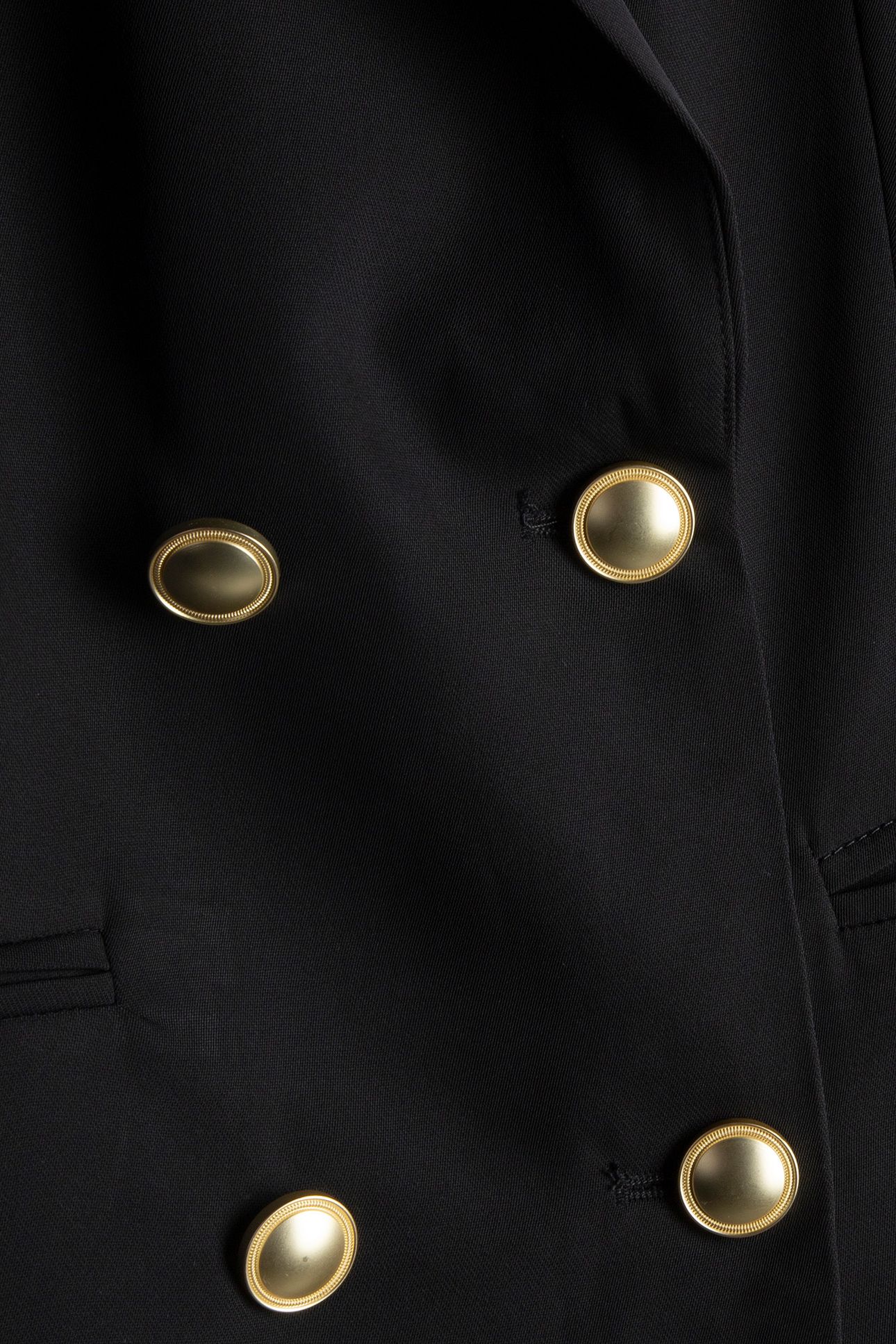 SLEEK TAILORED DB WAISTCOAT BLACK 5