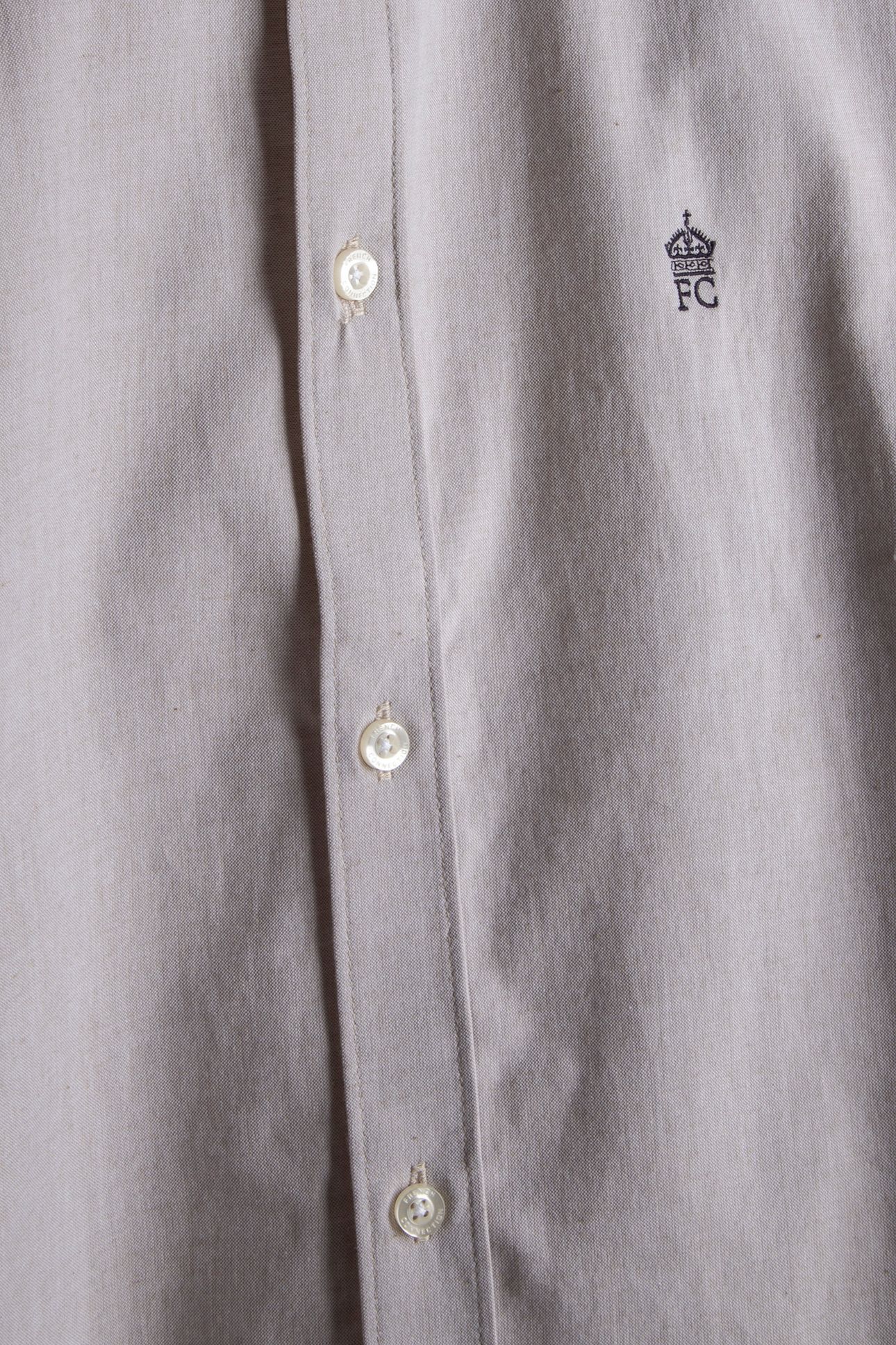 OXFORD LONG SLEEVE SHIRT STONE 3