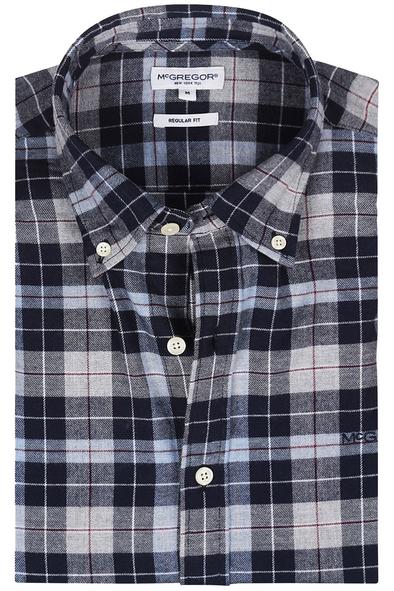 FLANNEL CHECK SHIRT LIGHT BLUE 6