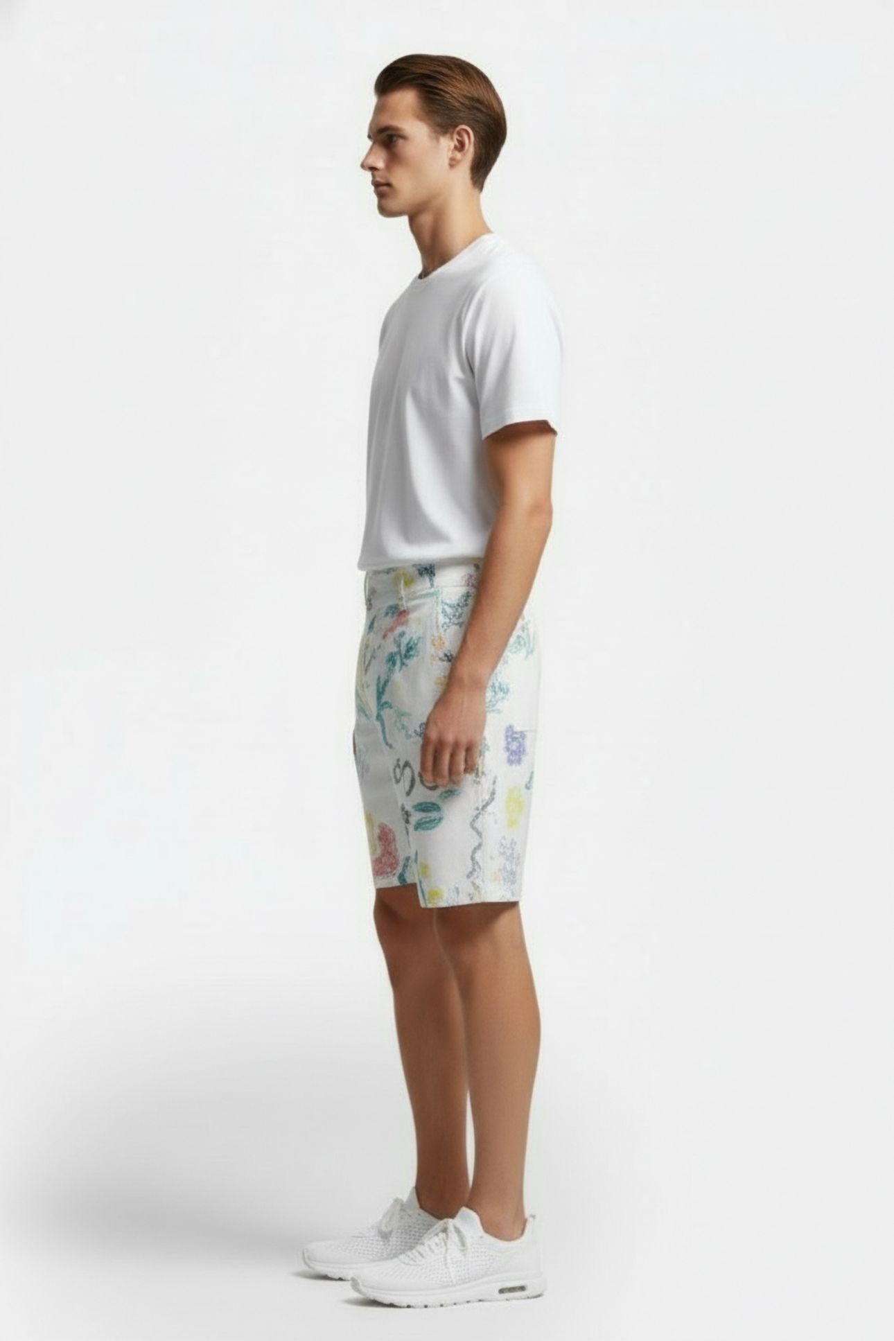MARTY SHORTS WHITE AOP 3
