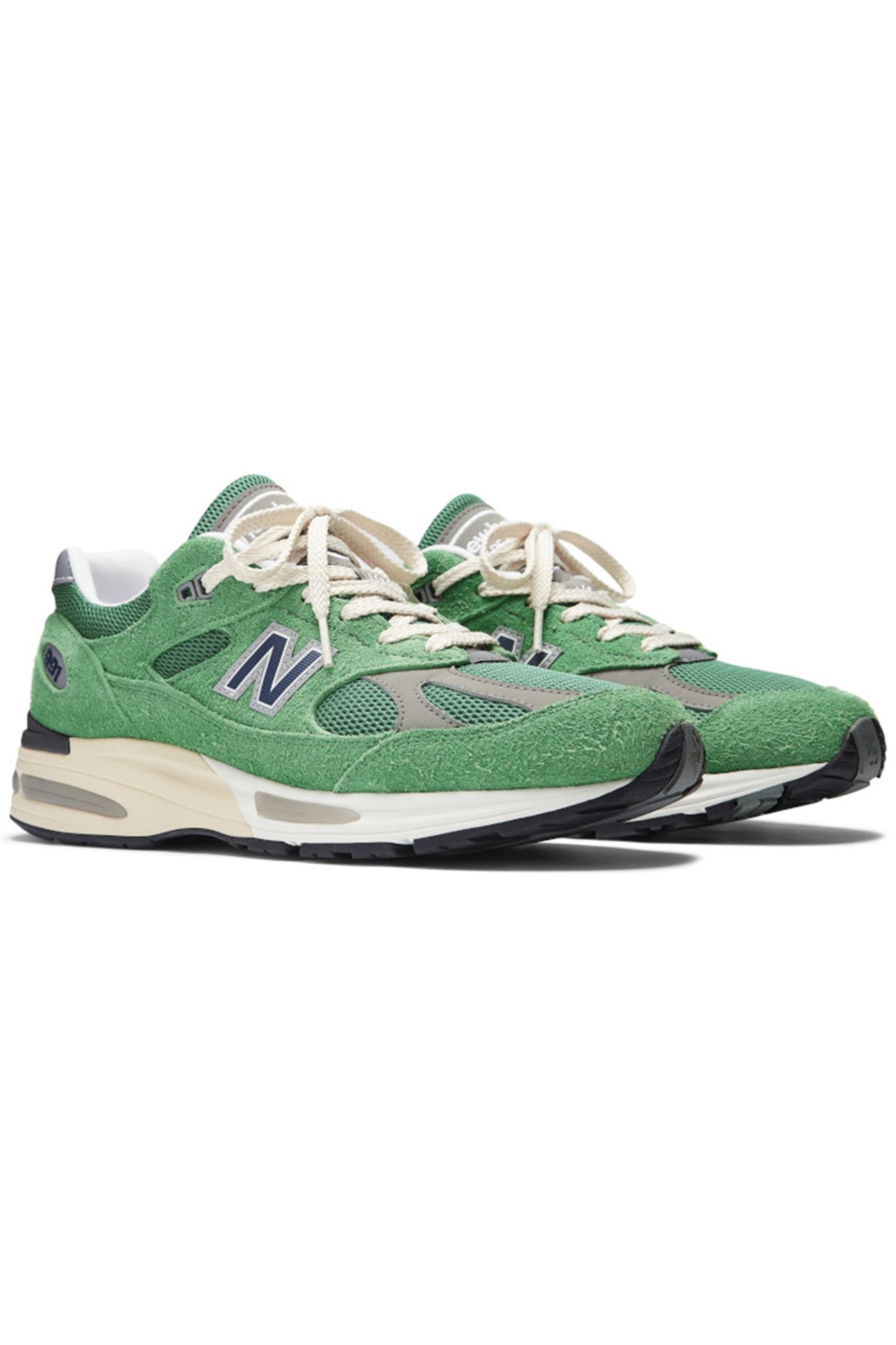 UNISEX MADE IN UK 991V2 GROUNDED PAST MINERAL GREEN 2