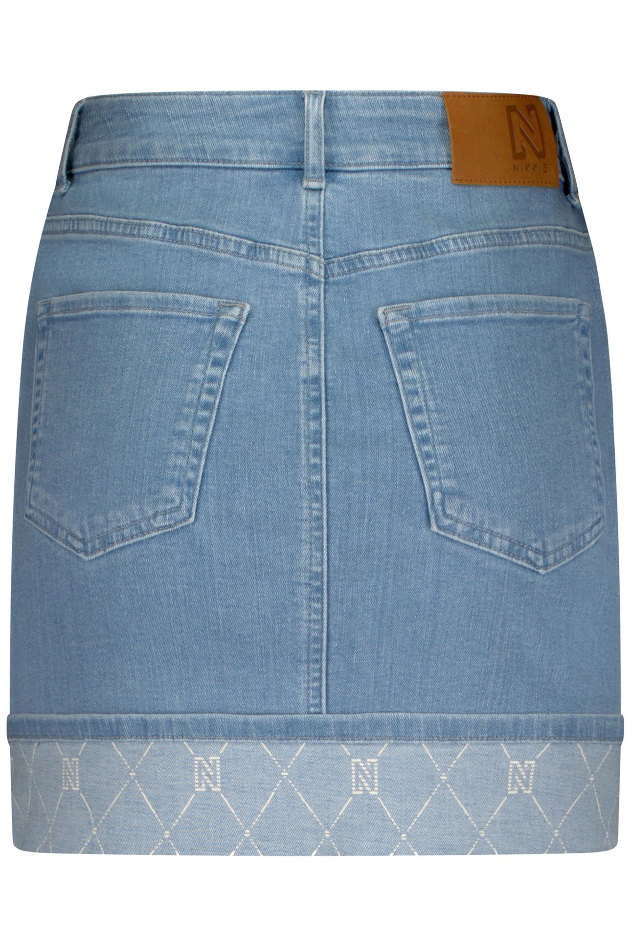HOXTON BLUE SKIRT LIGHT BLUE 3