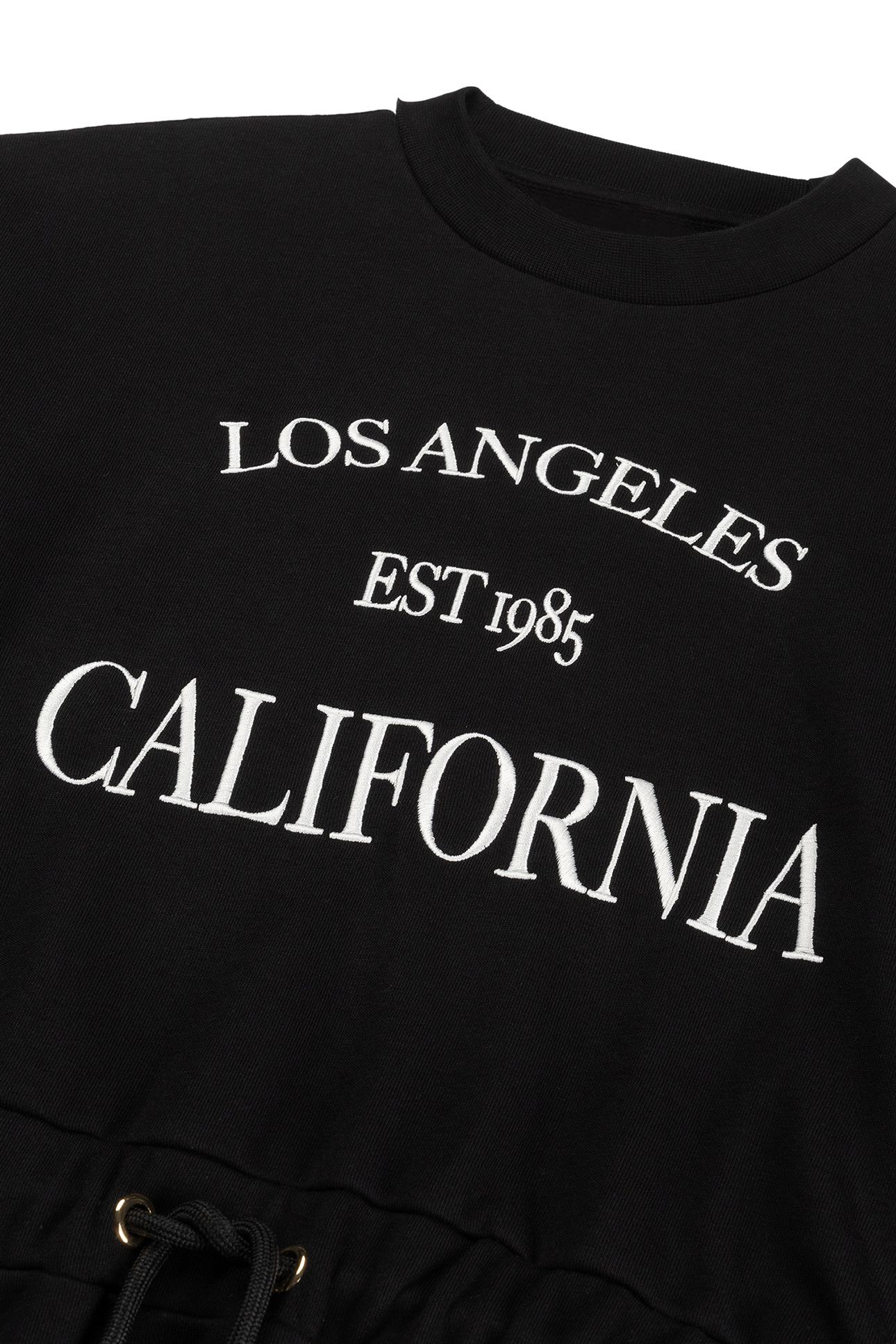 HELSINKI SWEATDRESS BLACK 4