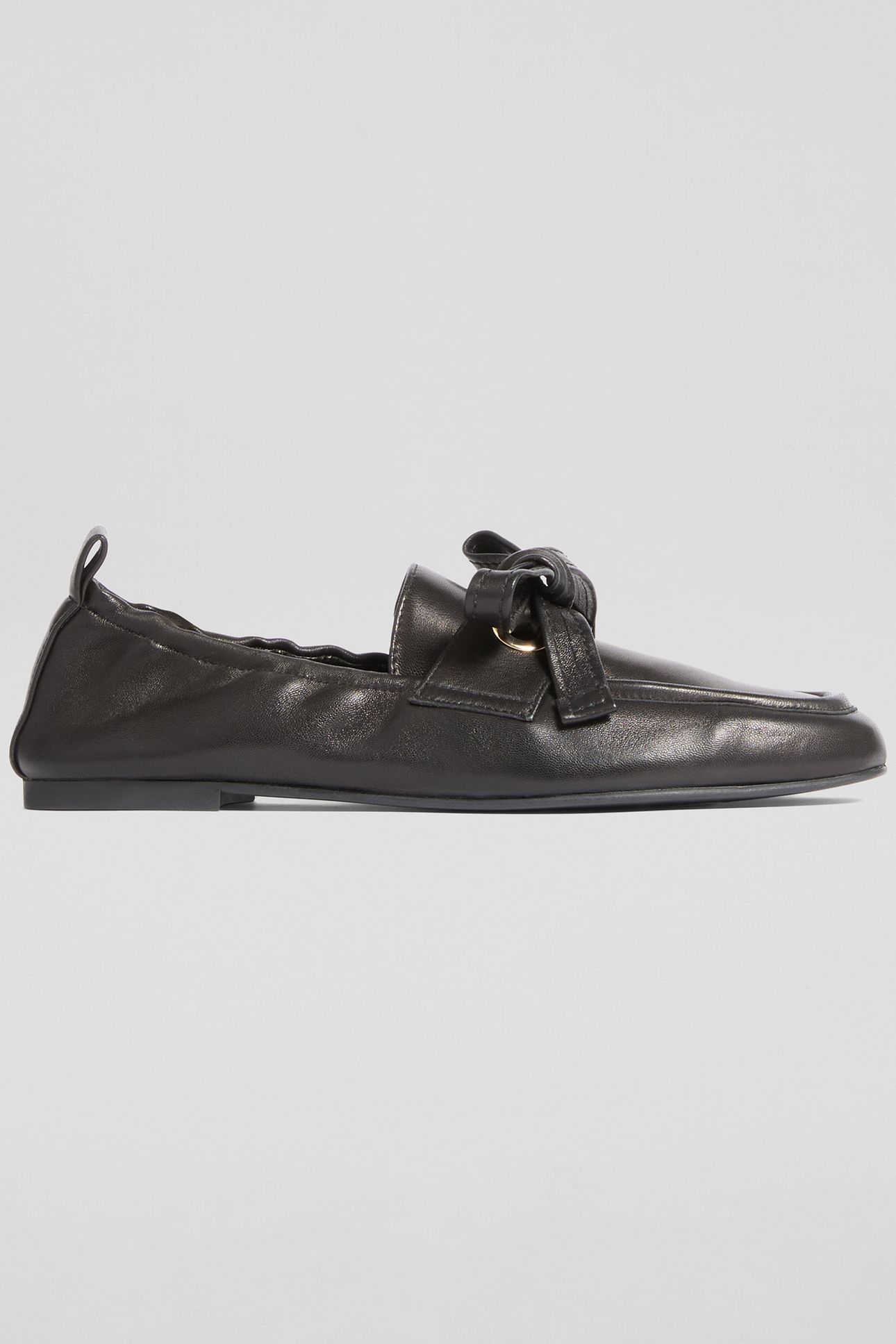 FL MAUDE EYELET BOW LOAFR BLACK 1