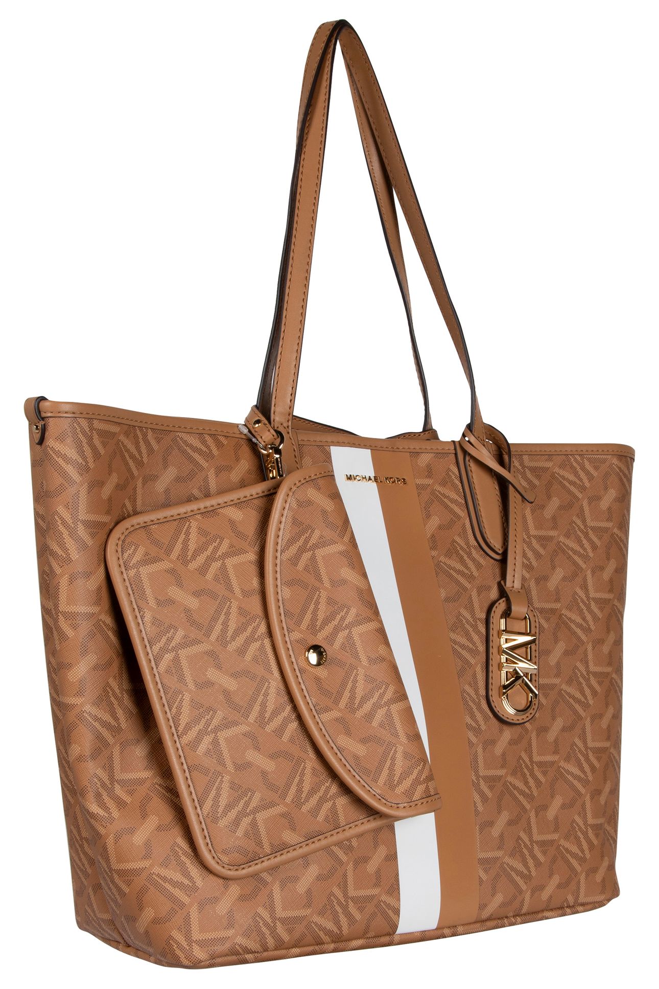 LARGE CUT OUT TOTE BAG IN BEIGE 4