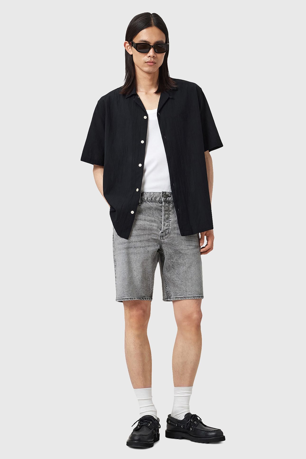SWITCH SHORT WASHED BLACK 2