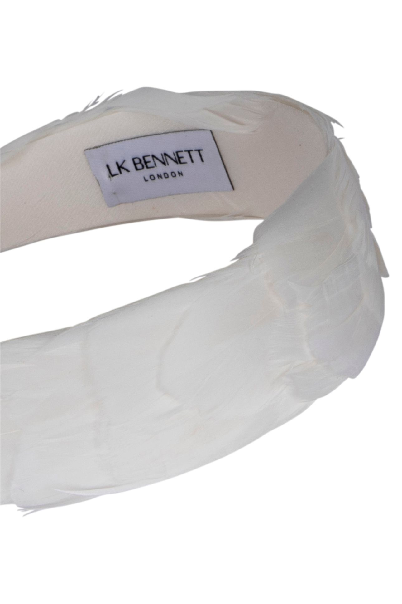 KIARA - FEATHER HEADBAND IVORY 3