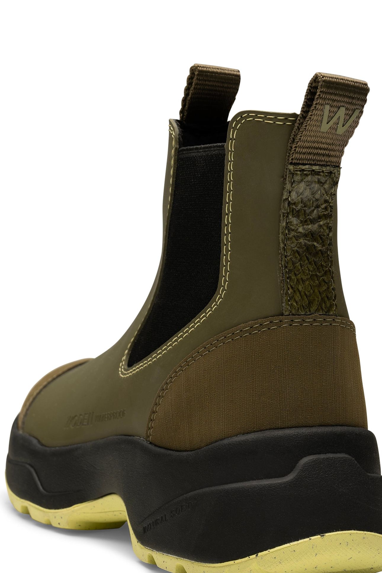 SIRI WATERPROOF DARK OLIVE/PALE LIME 8
