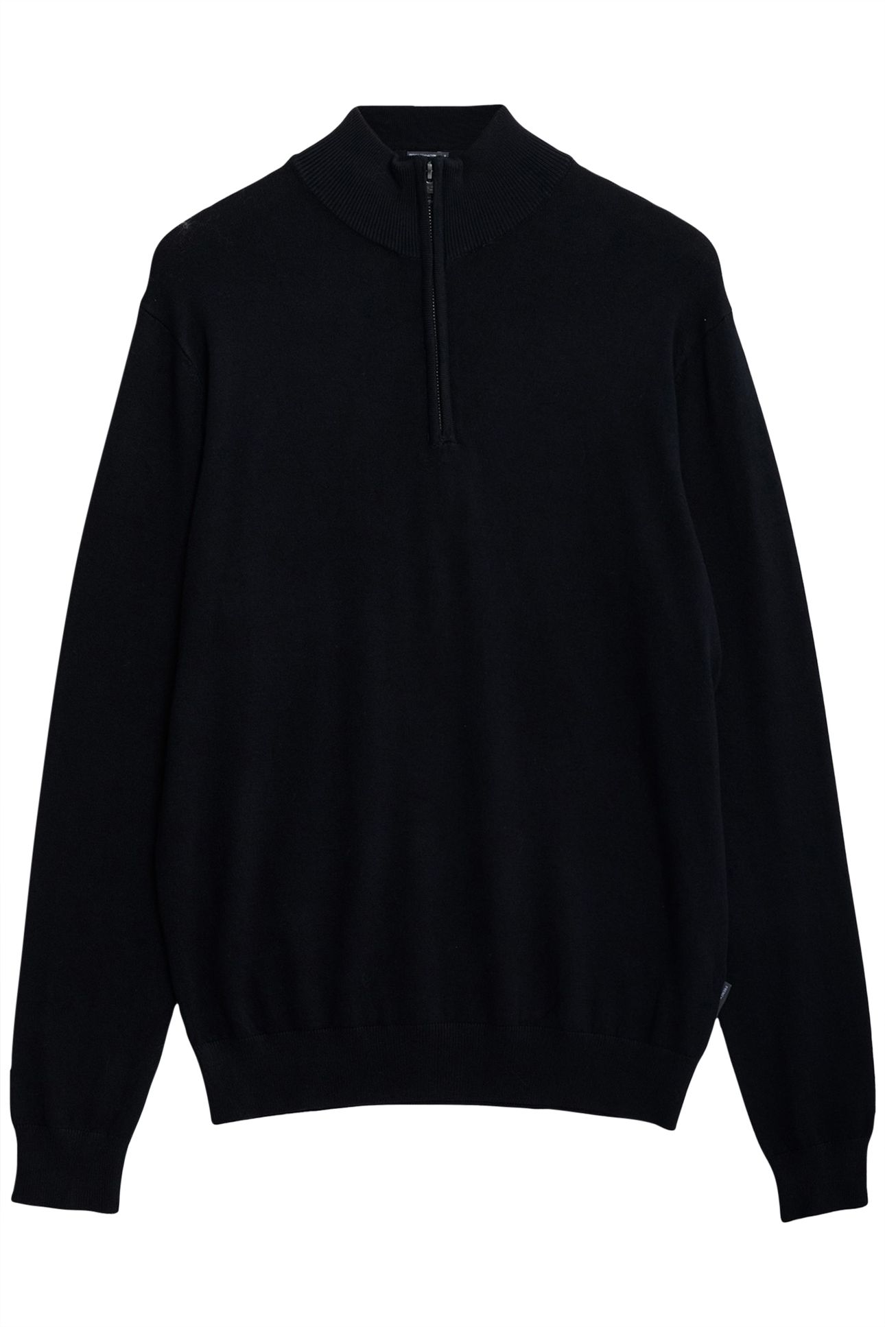 HALF ZIP LUXE BLACK 1