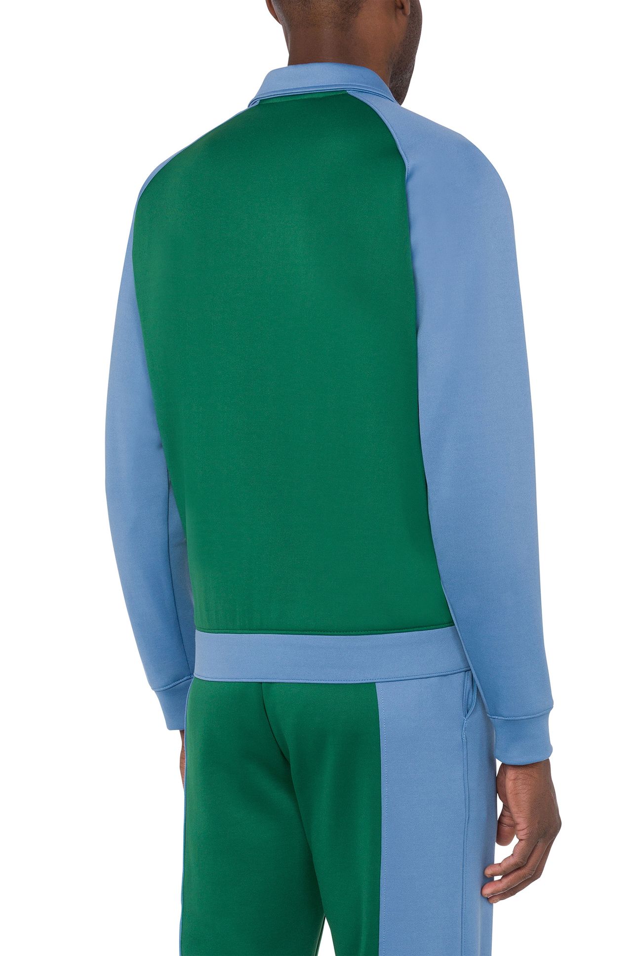 OVAL PATCH TECHNICAL SWEATSHIRT BLUE 2