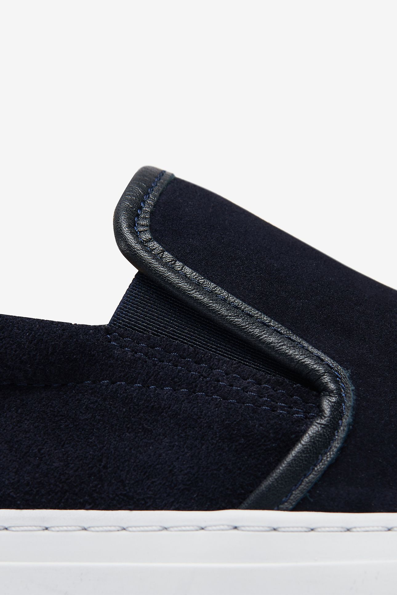 SCRAMBLE SLIP-ON SUEDE NAVY 3