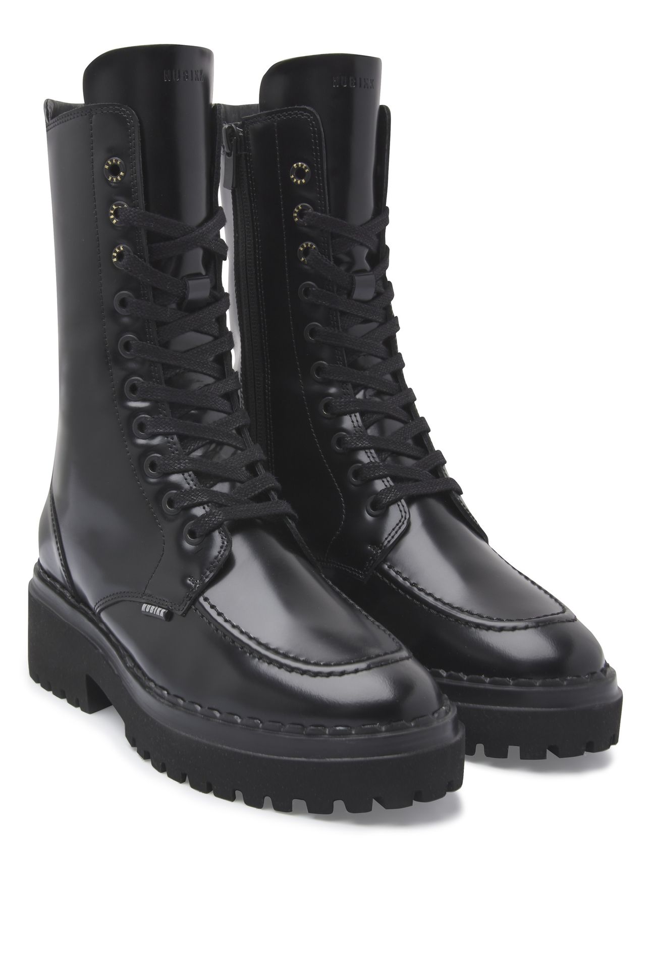 FAE AUBINE BLACK LEATHER 6
