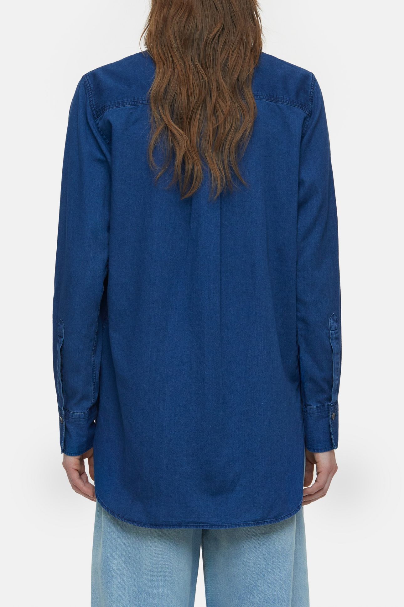 BOYFRIEND SHIRT DARK BLUE 4