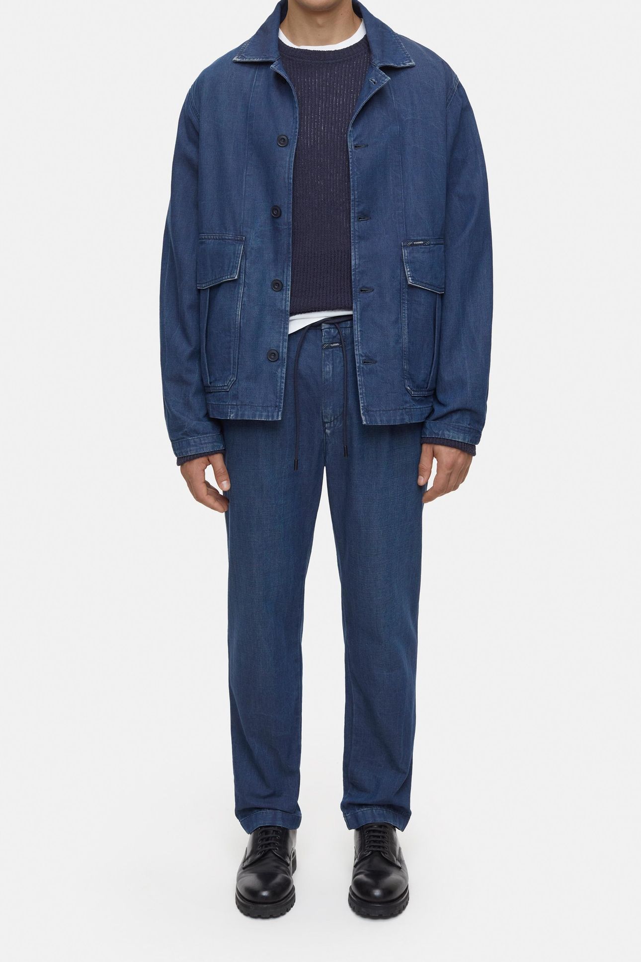 VIGO TAPERED JEANS DARK BLUE 1