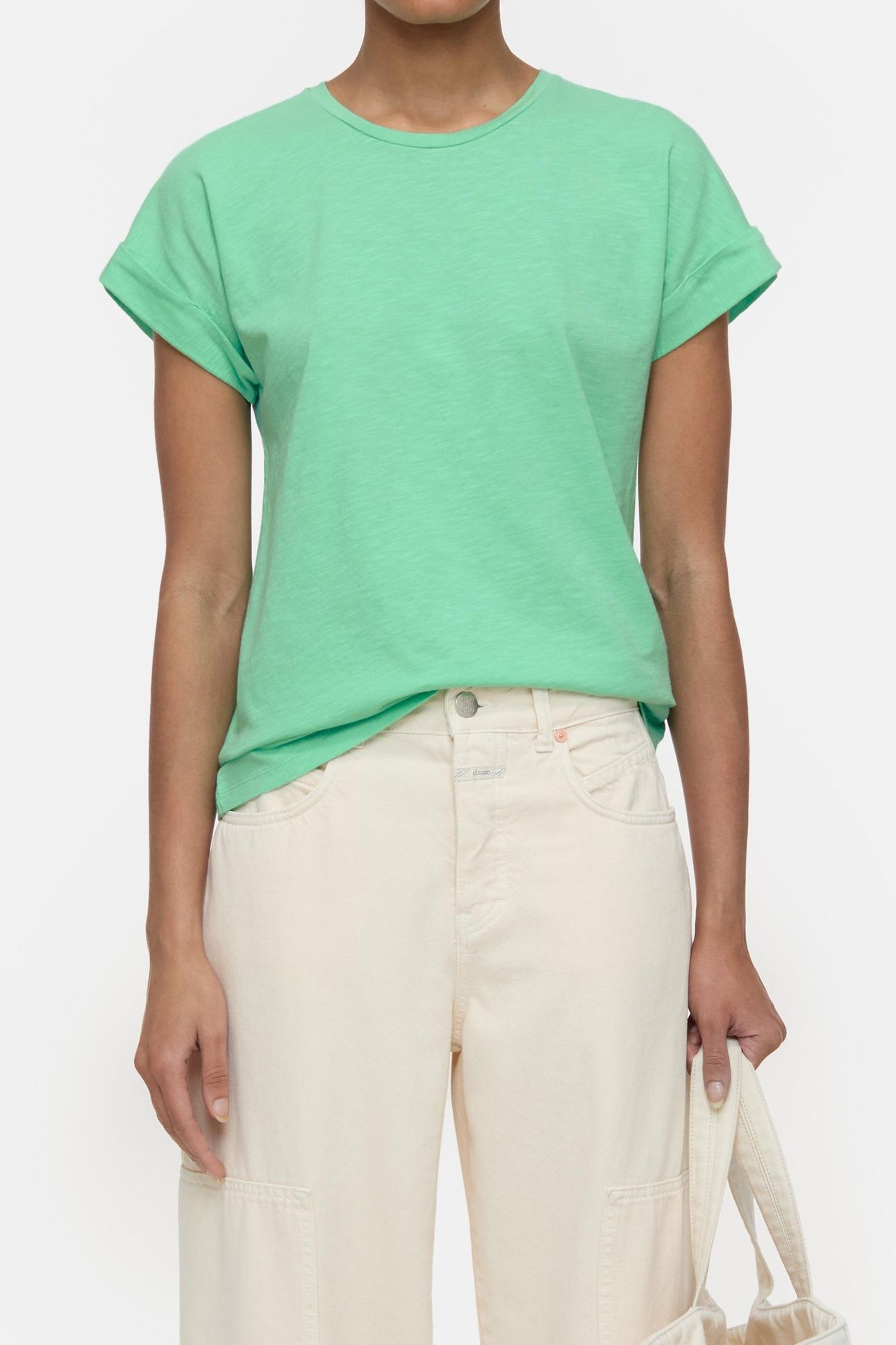 TURN UP T-SHIRT GREEN KICK 2