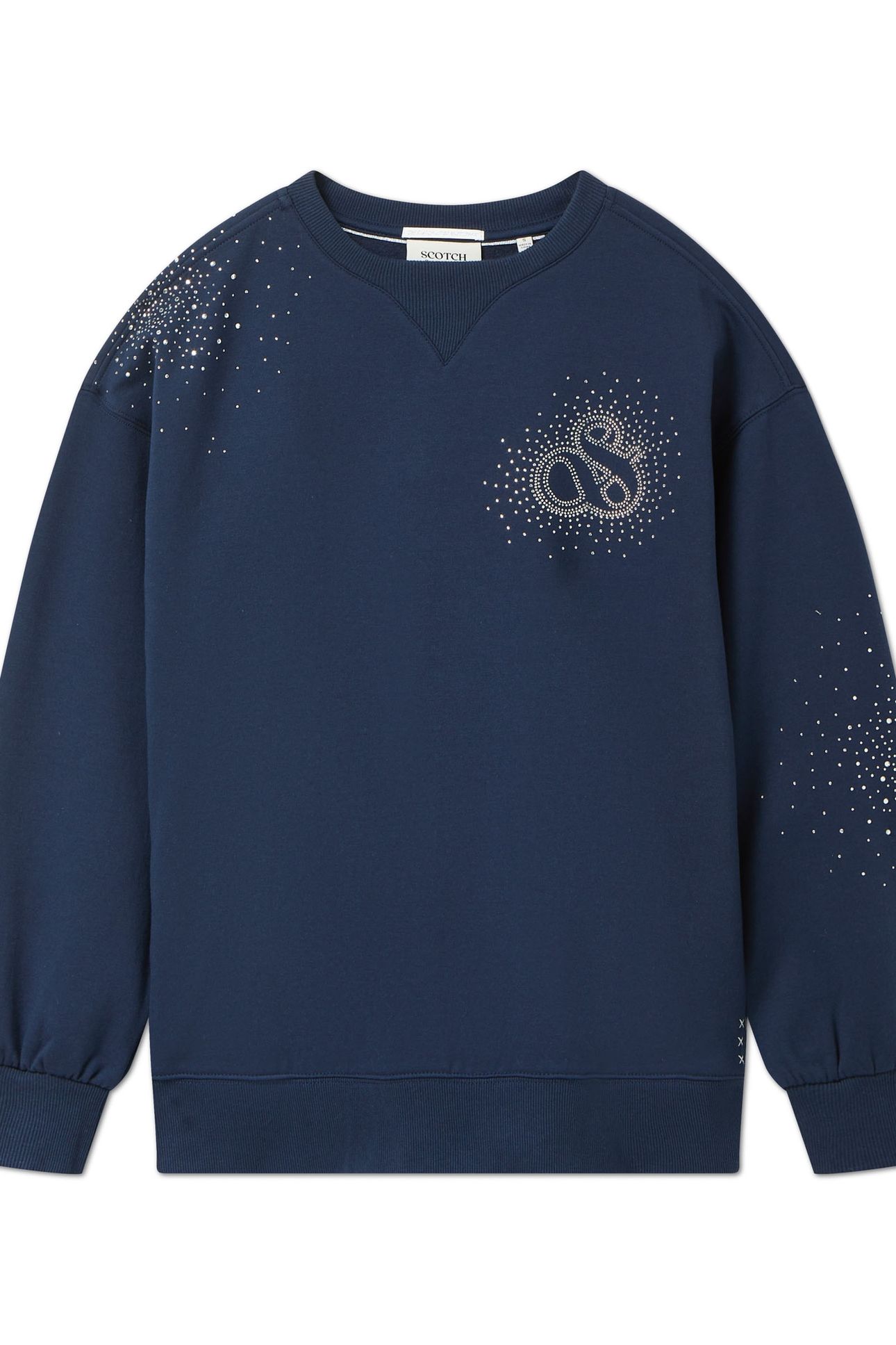 OVERSIZED GRAPHIC SWEATSHIRT NAVY 4