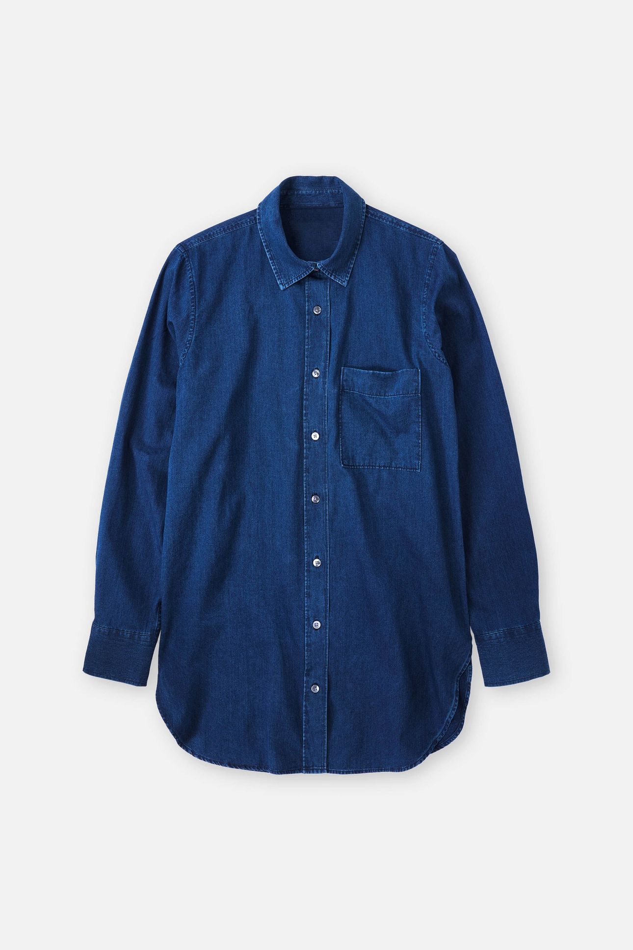 BOYFRIEND SHIRT DARK BLUE 5