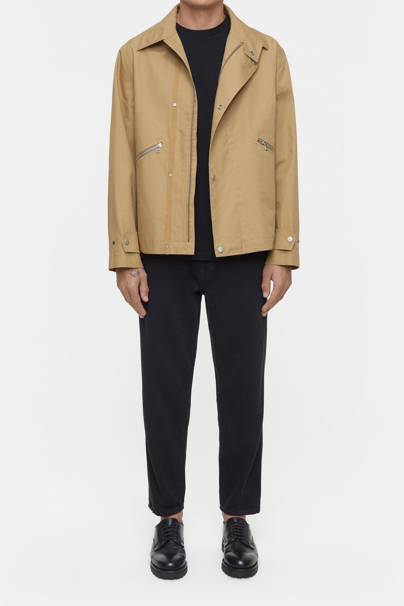 MILITARY JACKET TAUPE BEIGE 2