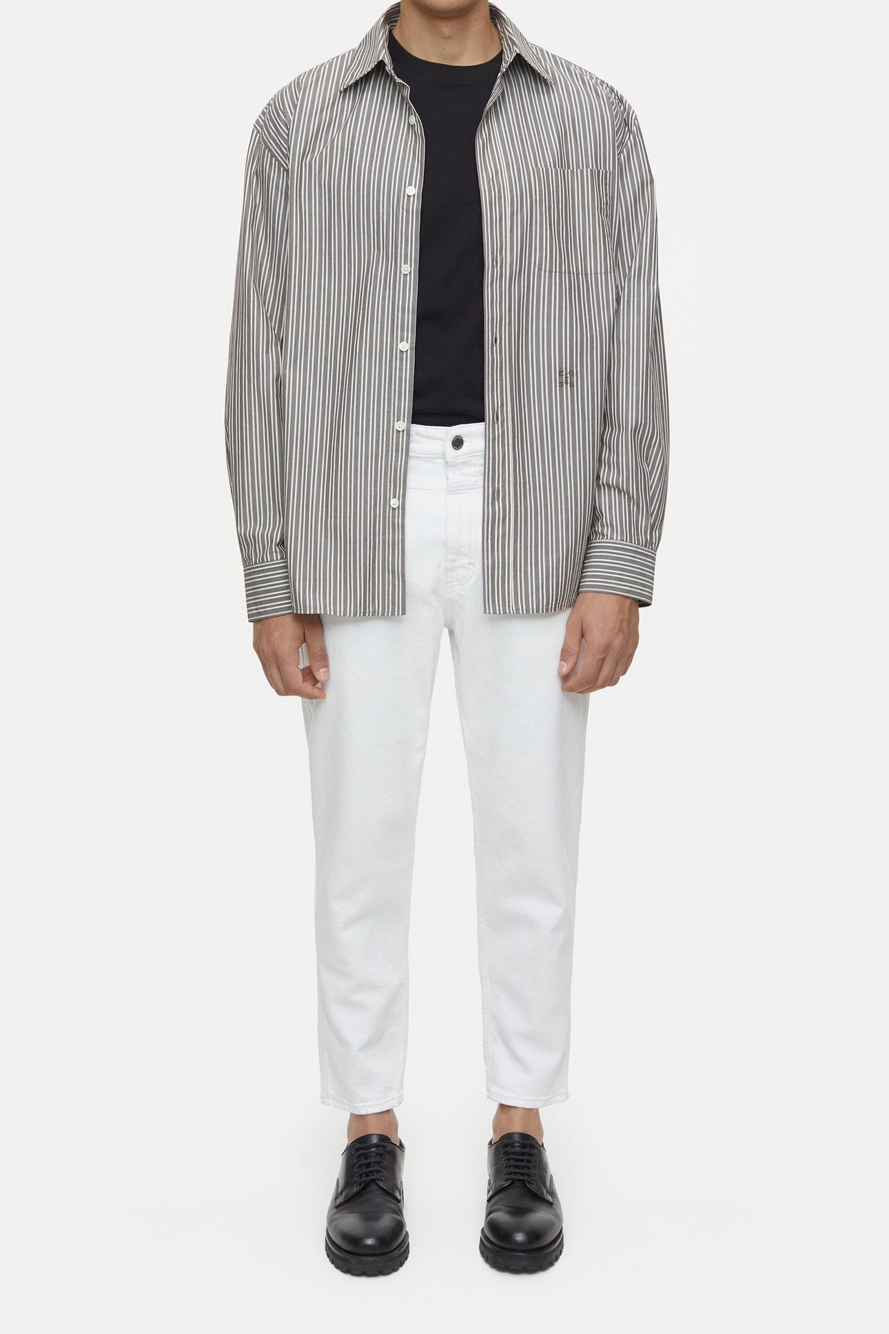 X-LENT TAPERED JEANS IVORY 4