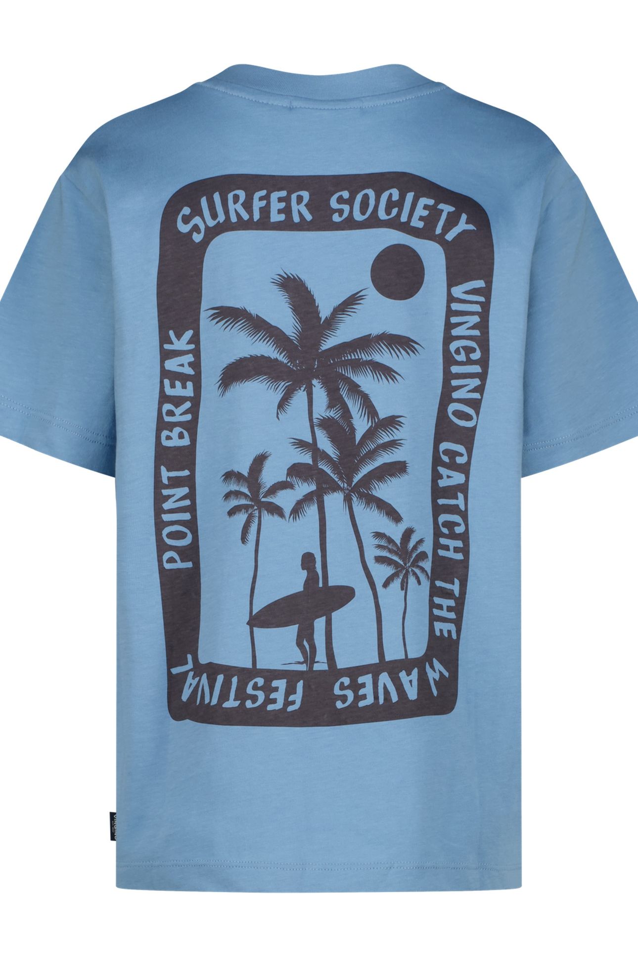 BOYS HOLF T-SHIRT DUSK BLUE 2