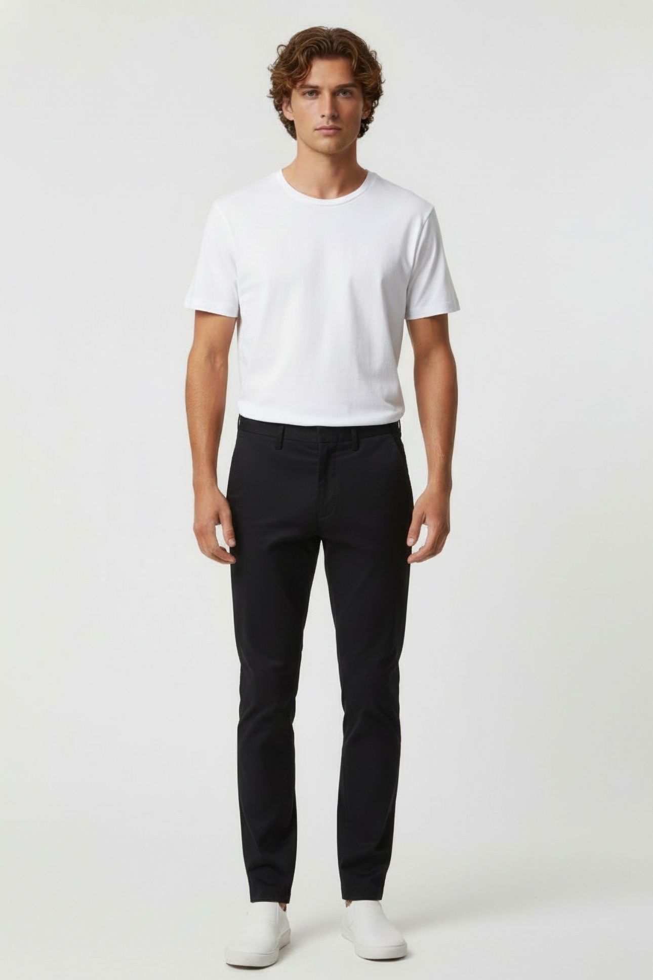 YELOALF COTTON PANTS DEEP NAVY 1