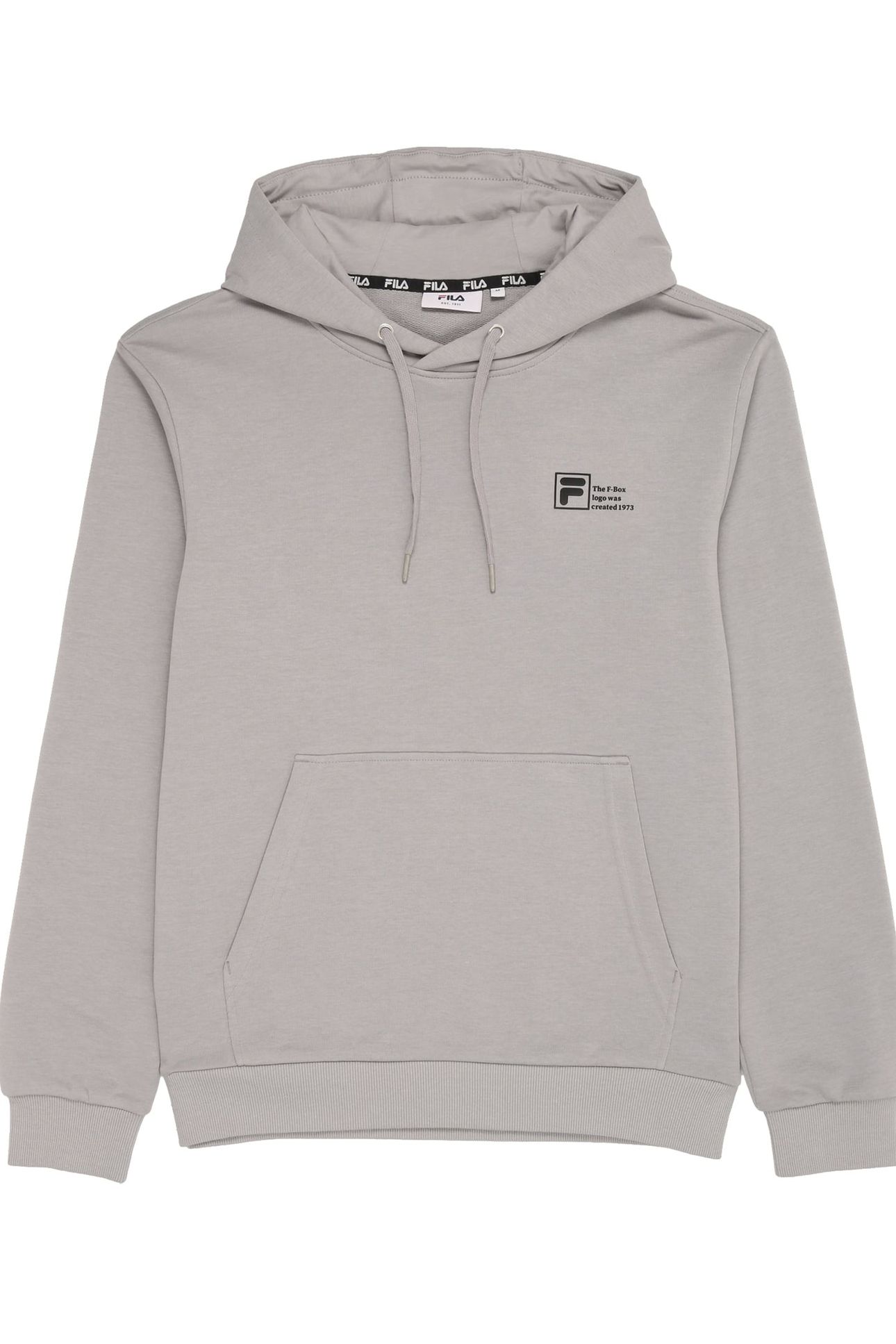 ZWICKAU GRAPHIC LOGO HOODIE ULTIMATE GRAY 1