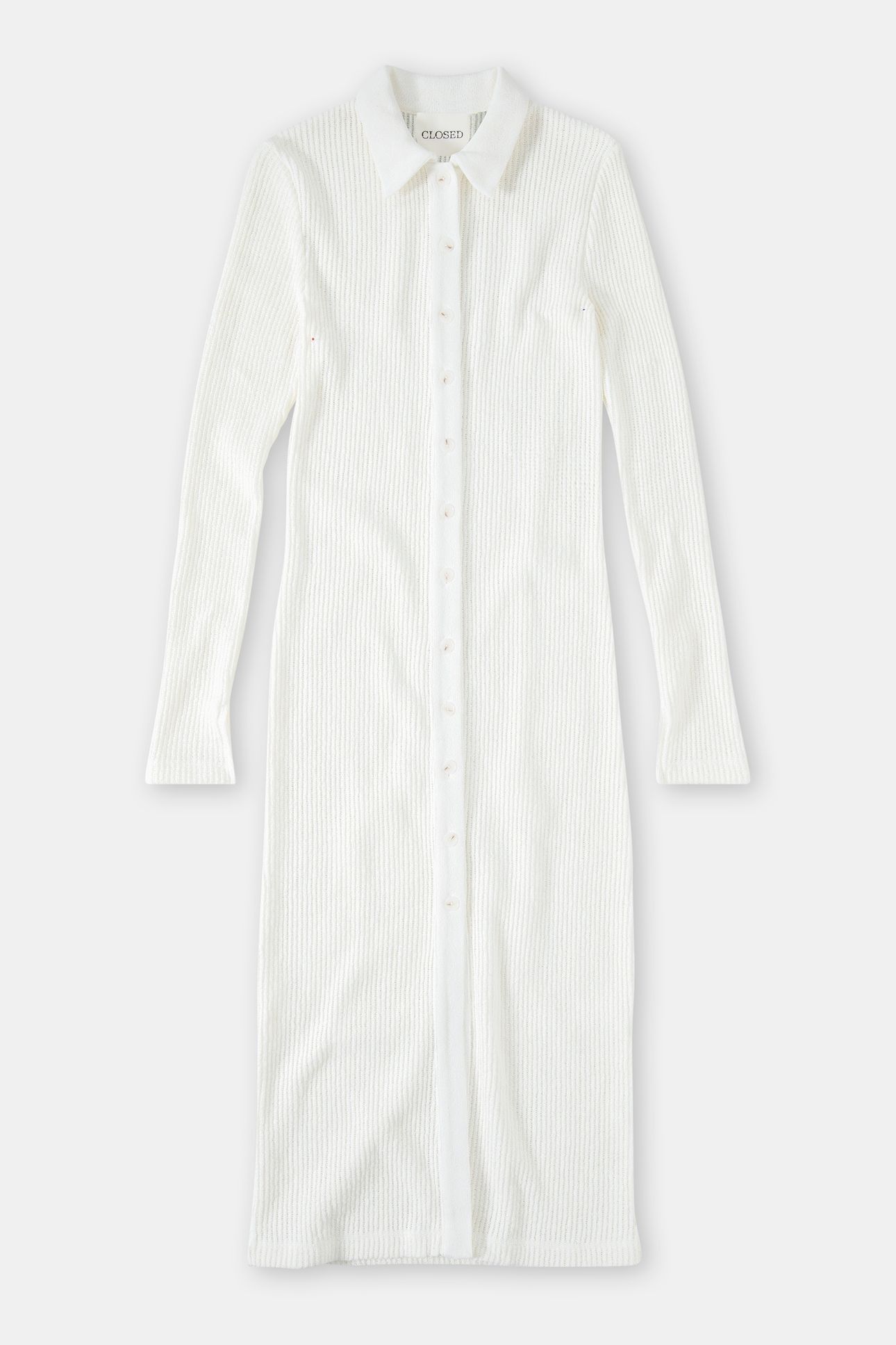 LONG SLEEVE DRESS IVORY 7