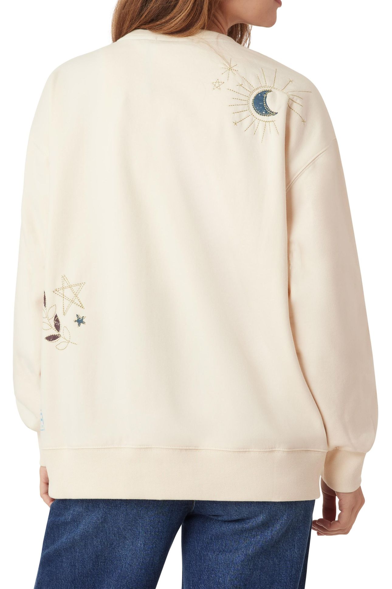 OVERSIZED GRAPHIC SWEATSHIRT OFF WHITE 3