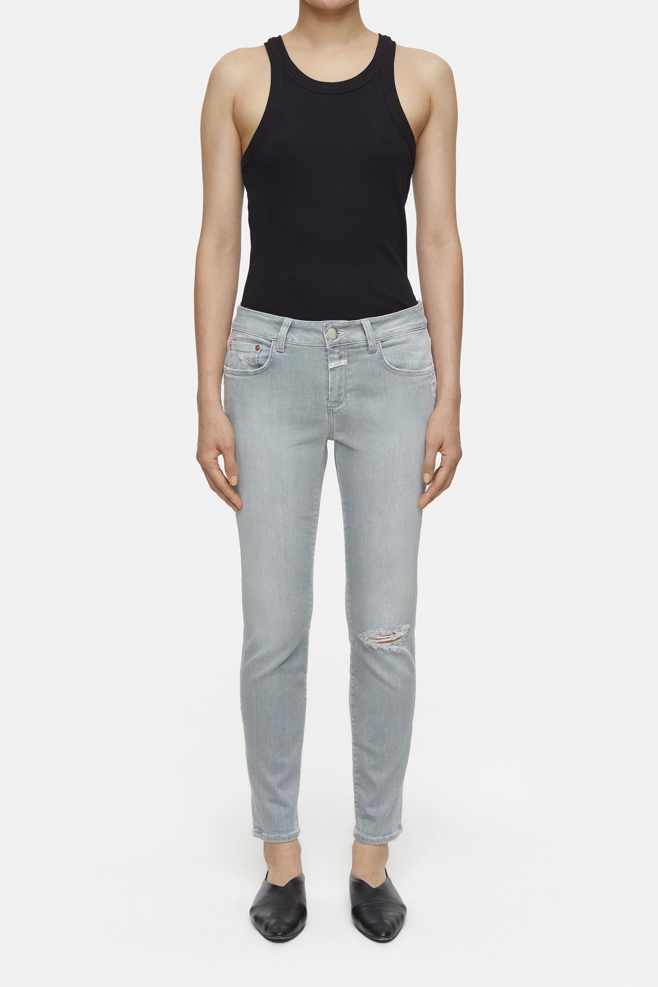 BAKER JEANS LIGHT GREY 2