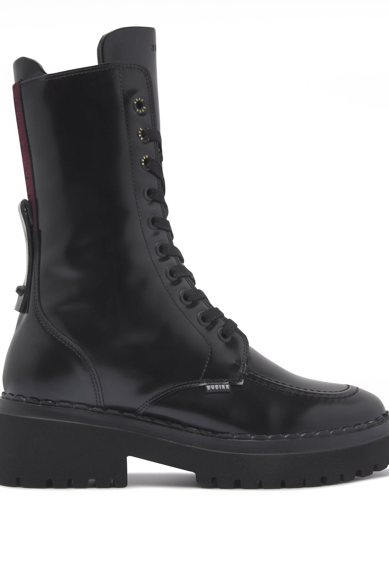 FAE AUBINE BLACK LEATHER 1
