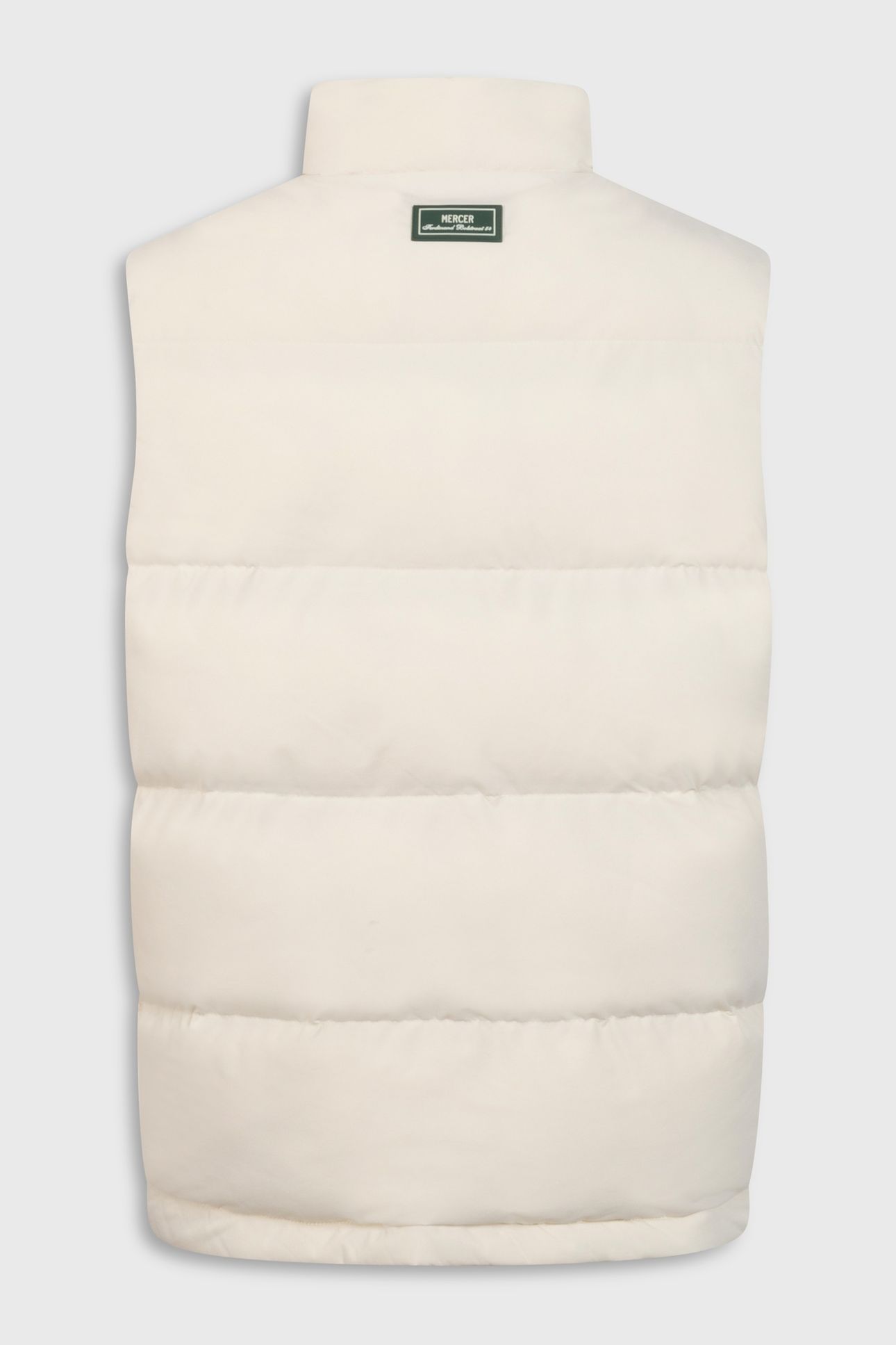THE MERCER BODYWARMER OFF WHITE 5