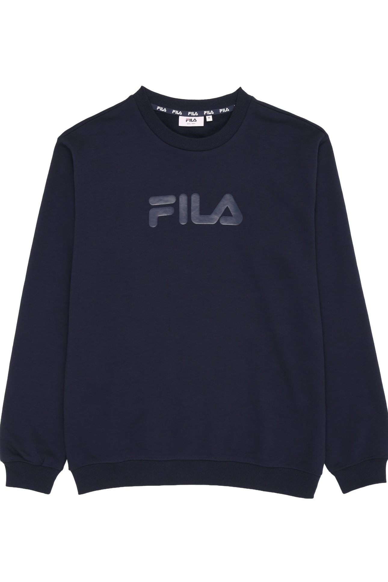 UNISEX ZANTEN LOGO CREW SWEAT BLACK IRIS 1