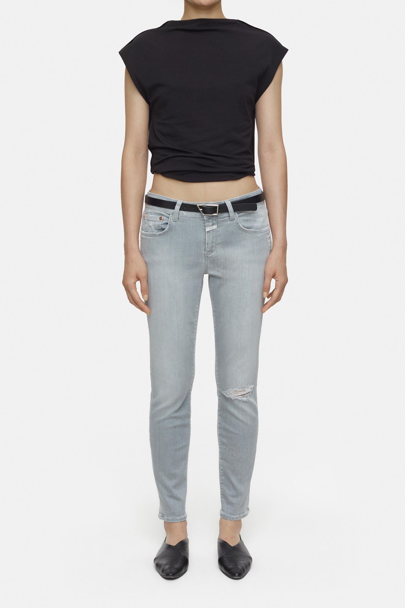 BAKER JEANS LIGHT GREY 1