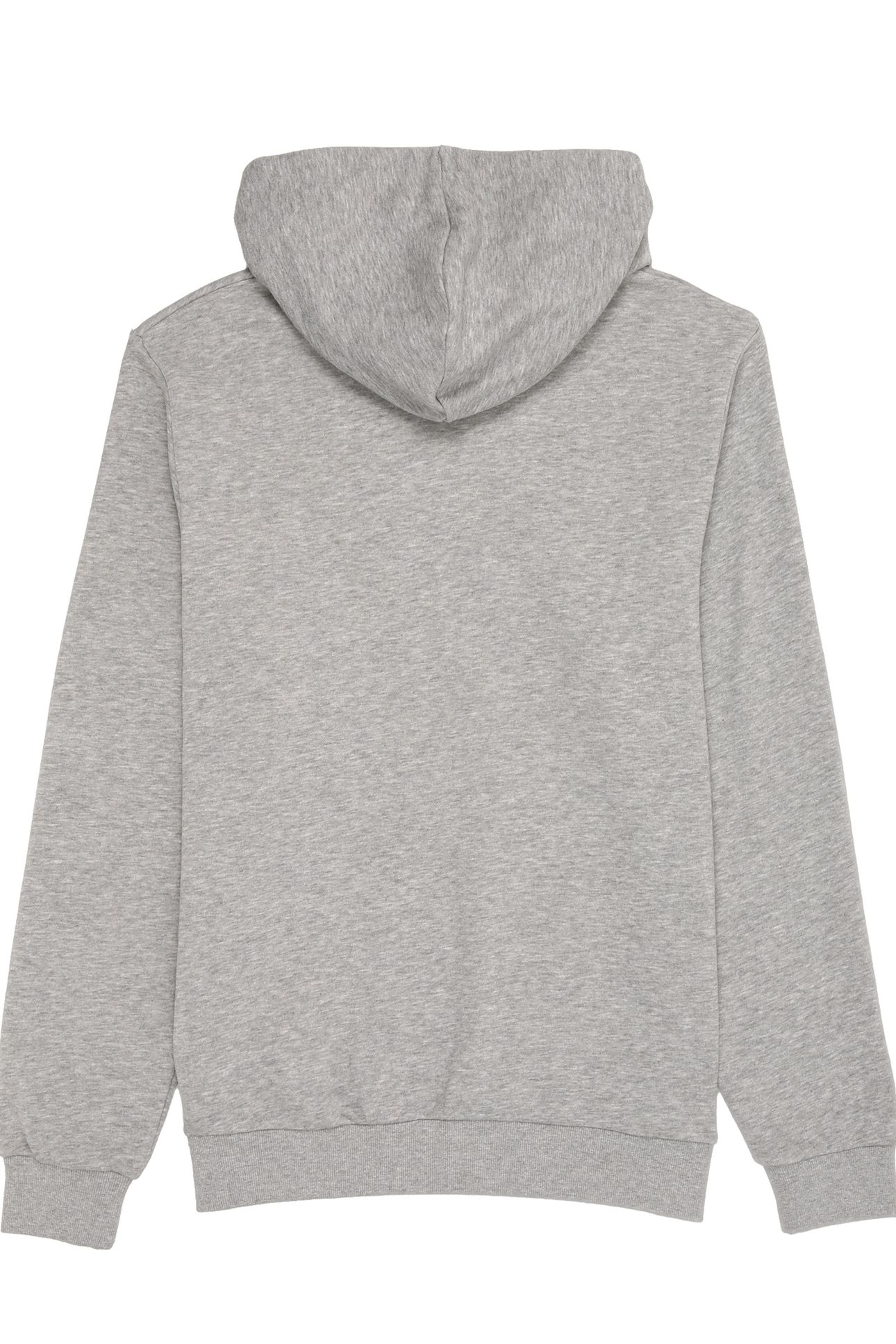 ZEVENAR LOGO HOODIE MEDIUM GREY MELANGE 2