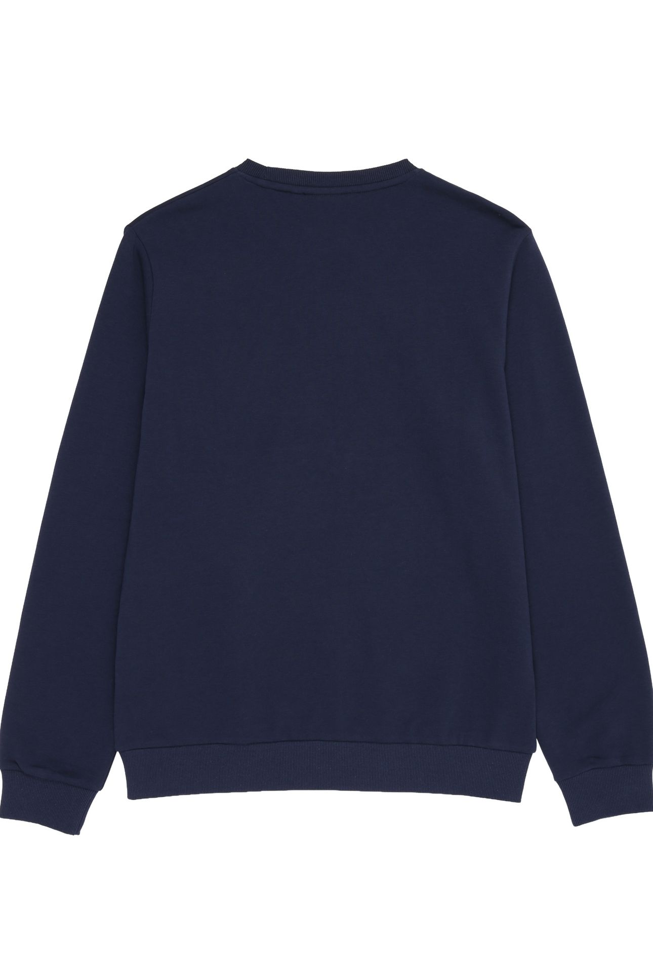 ZNIN LOGO CREW SWEAT BLACK IRIS 2