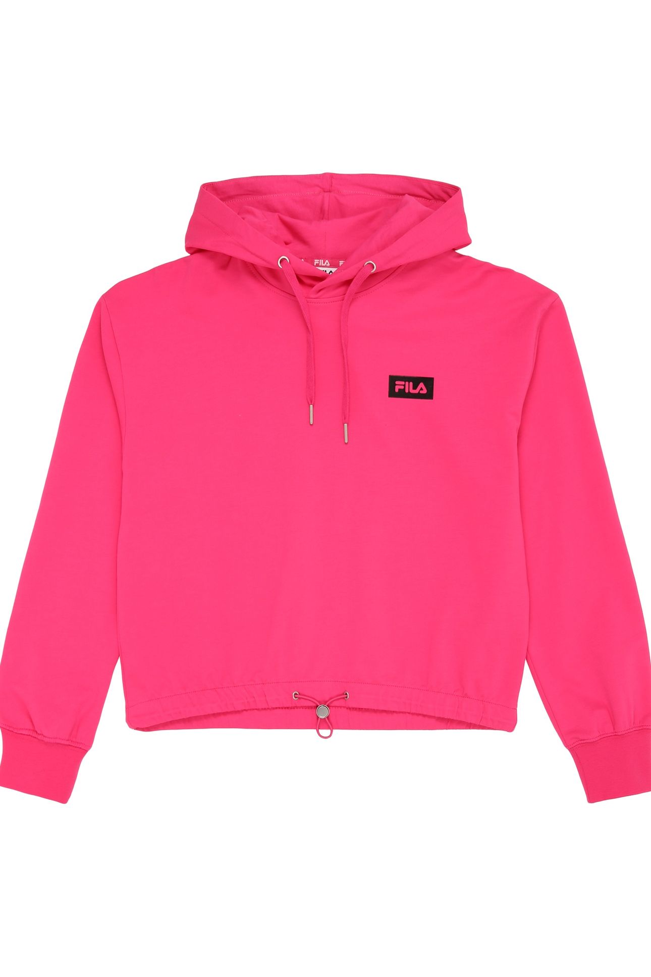 ZILONA CROPPED LOOSE HOODIE PINK YARROW 1