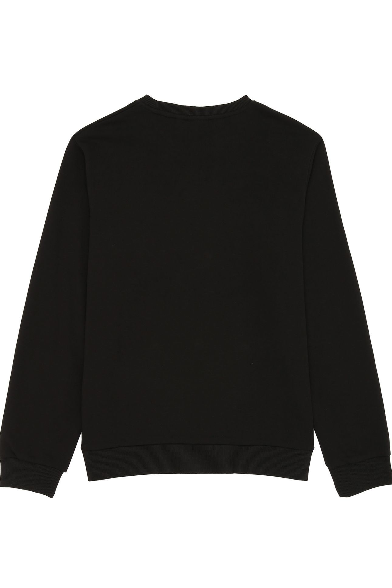 ZNIN LOGO CREW SWEAT BLACK 2