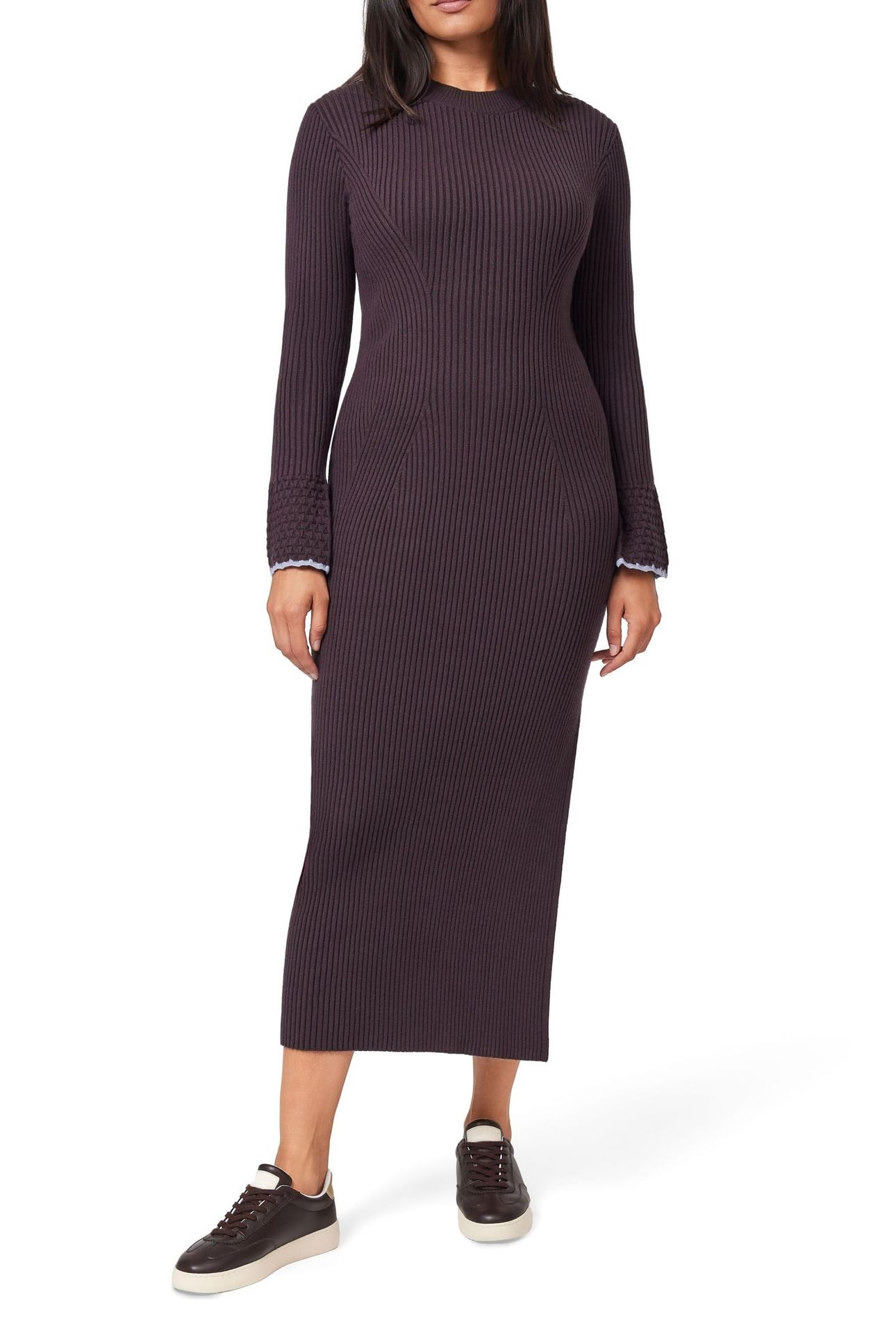 MOCK NKDRESS SEAL BROWN 1