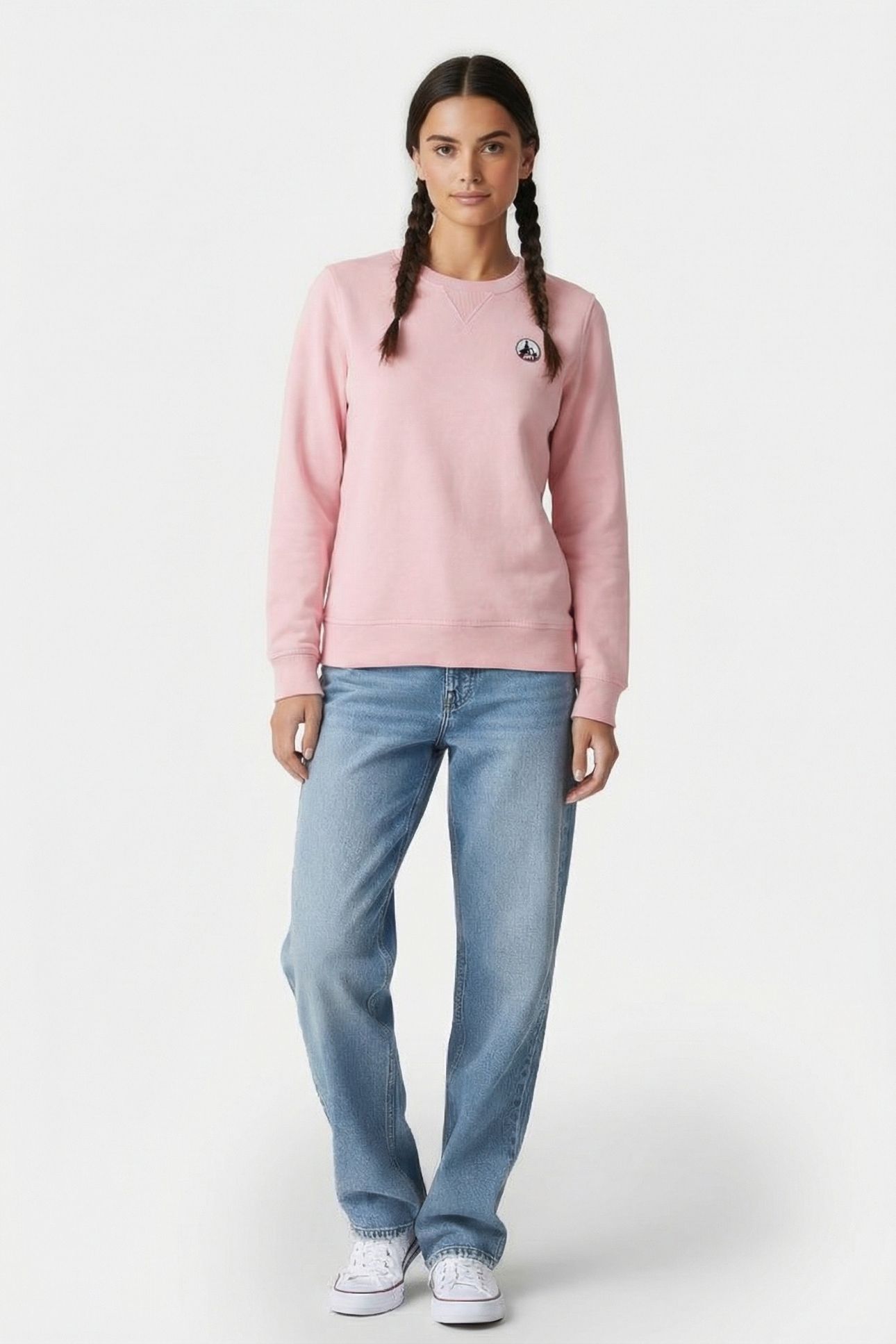 ELVAS SWEATSHIRT PEACH PINK 1