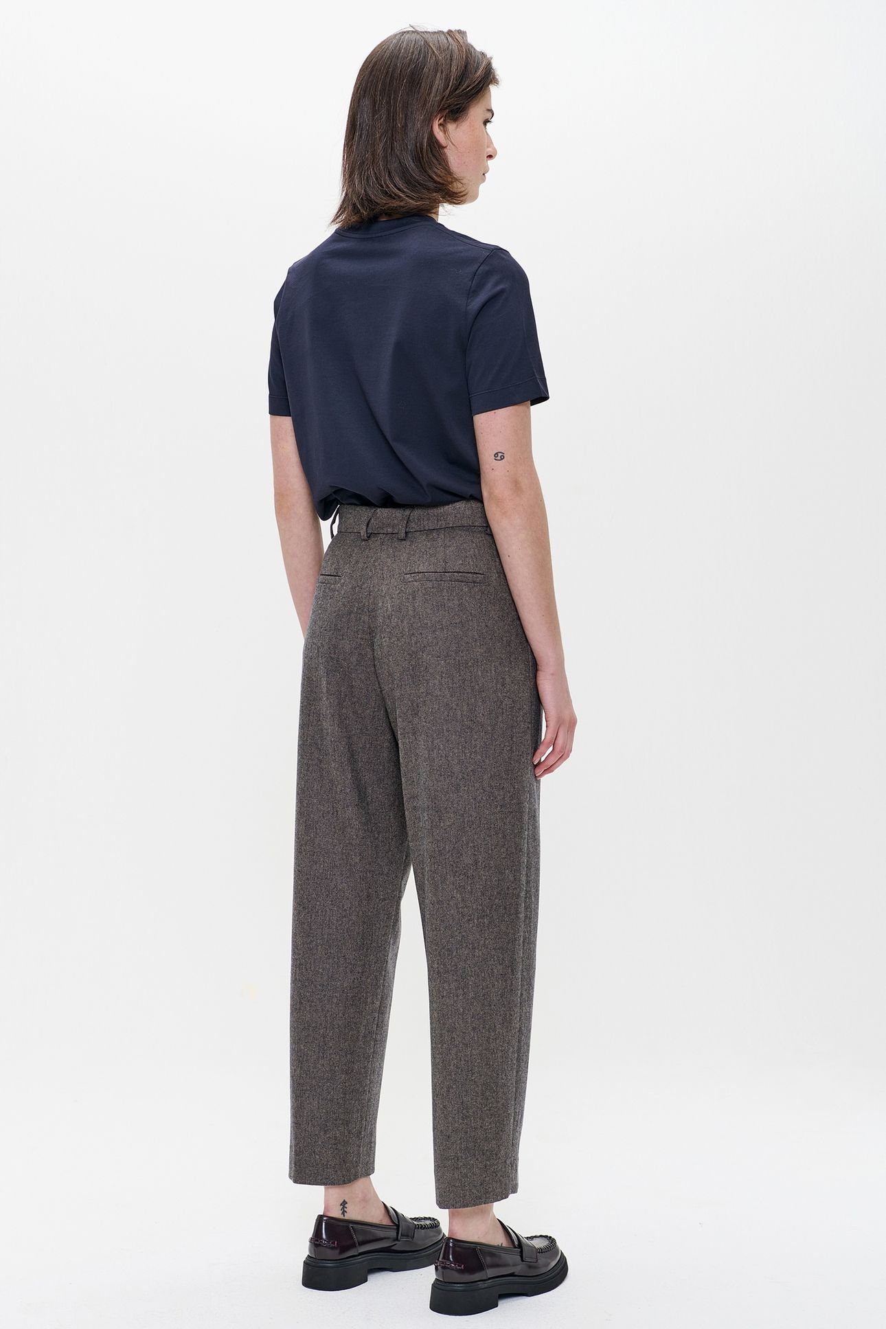 FLANNEL DAKOTA PANTS MIDNIGHT BLUE 3