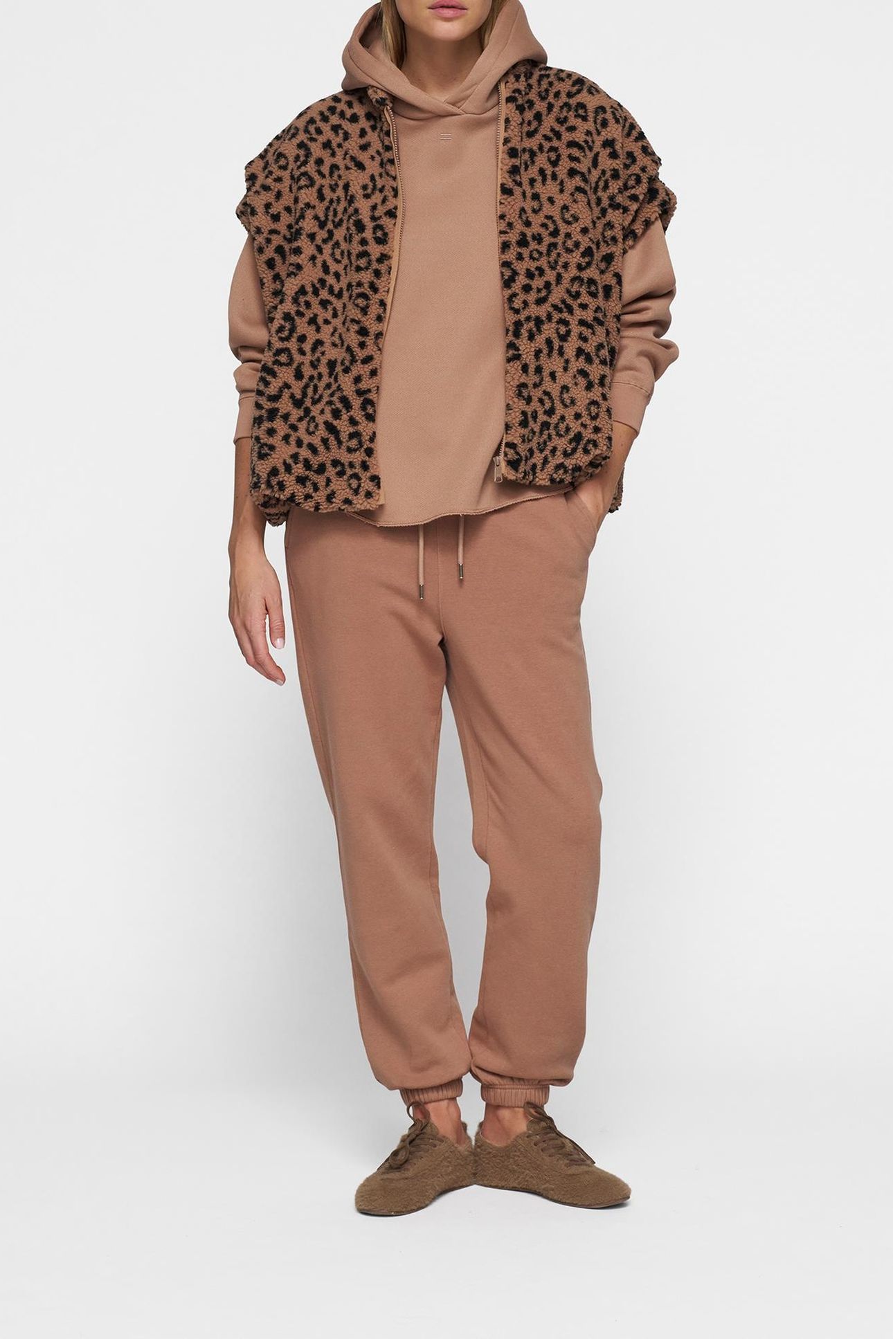 TEDDY GILET LEOPARD 1297 1