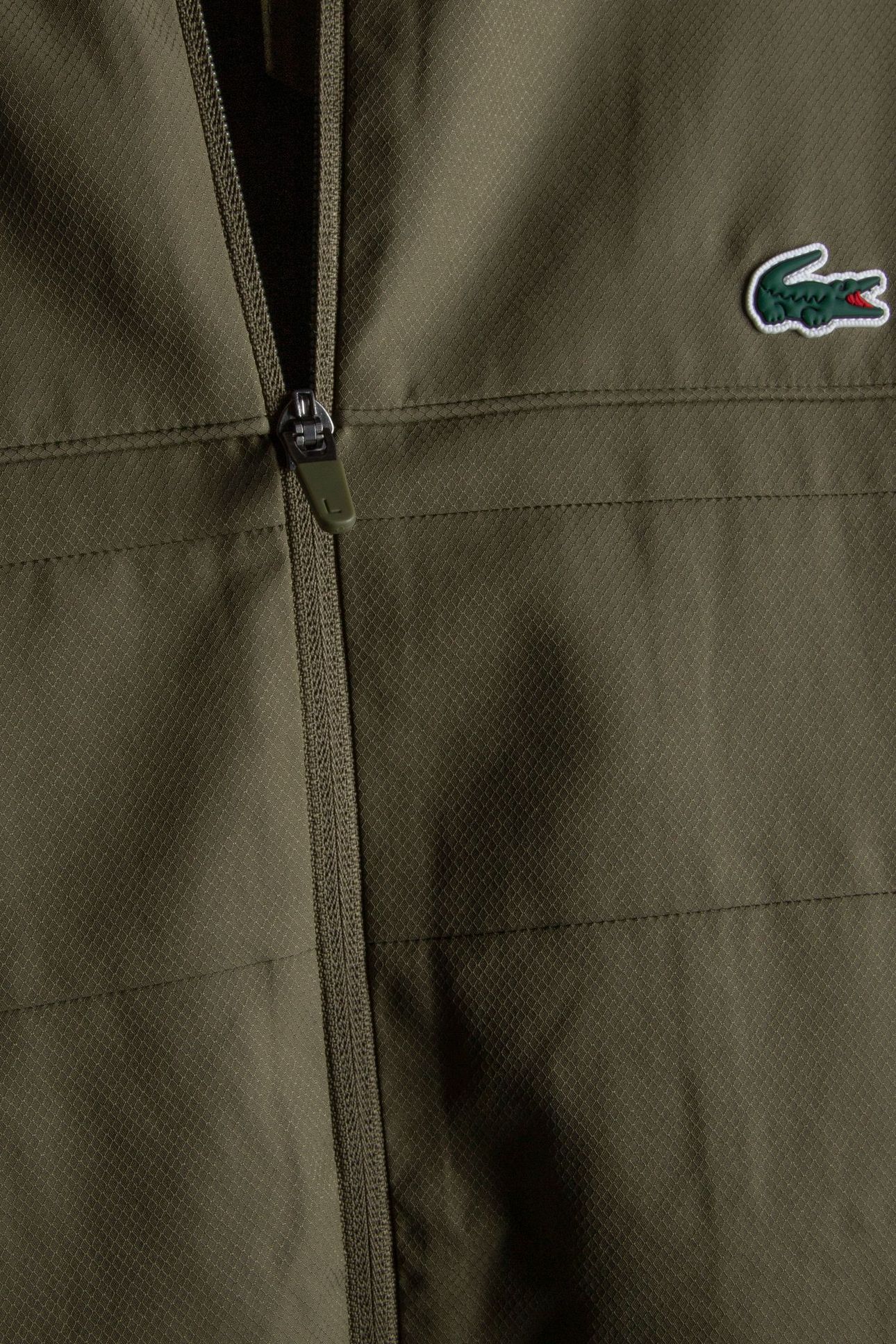 WATER-REPELLENT SPORT TRACK JACKET OLIVE/OLIVE-OLIVE 4