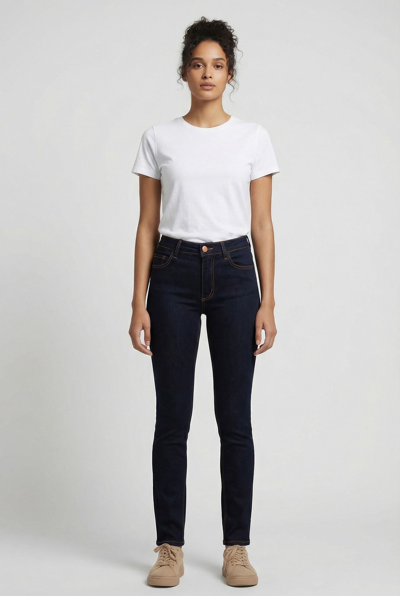 REBOUND SKINNY JEAN. BLUE 1