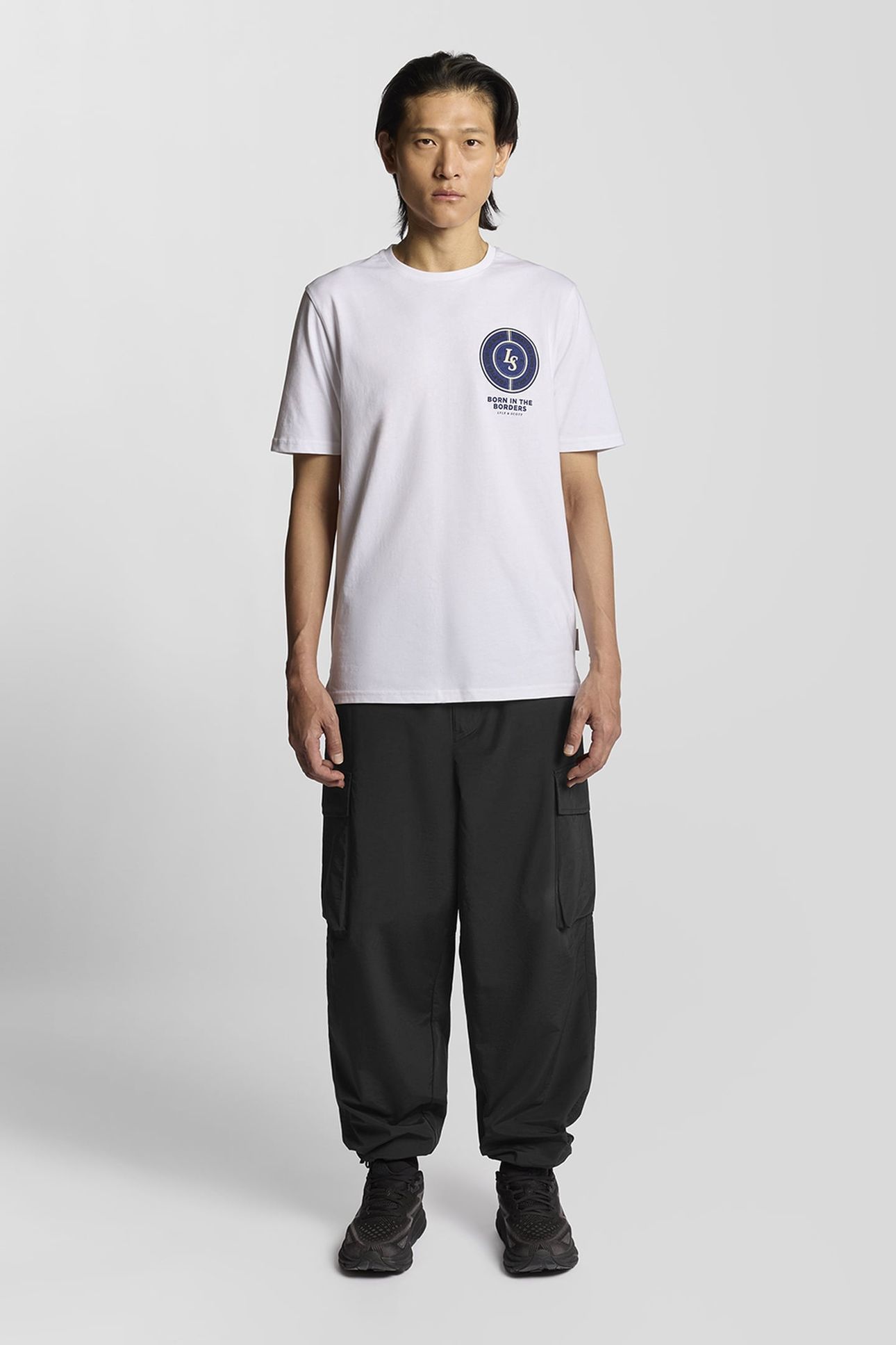 BELLOWED POCKET CARGO PANT JET BLACK 1