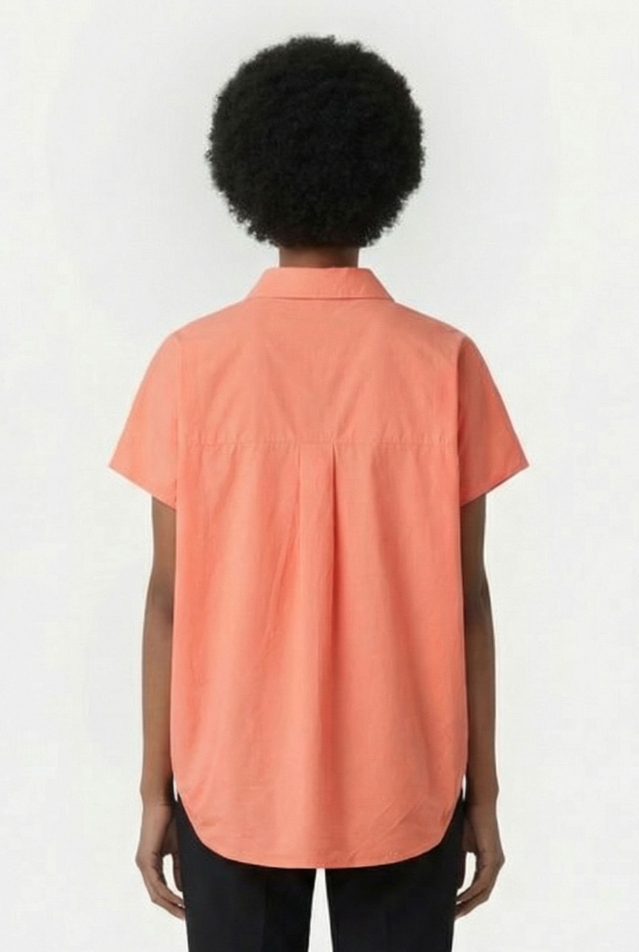 CELE RHODES POPLIN SLVLSS SHRT CORAL 2