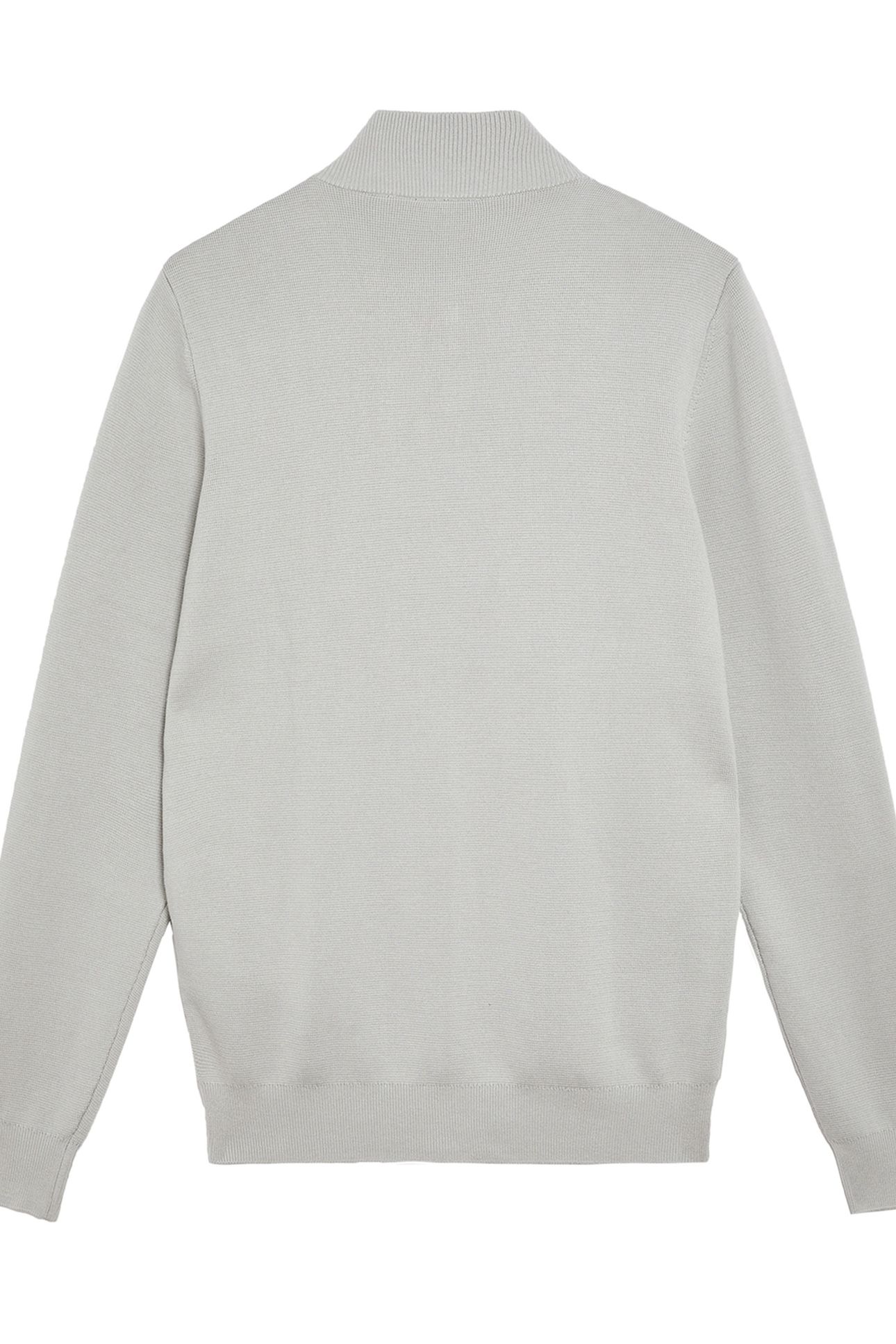 MILANO HYBRID FULL ZIP KNITTED JACKET GREY MIRAGE 4