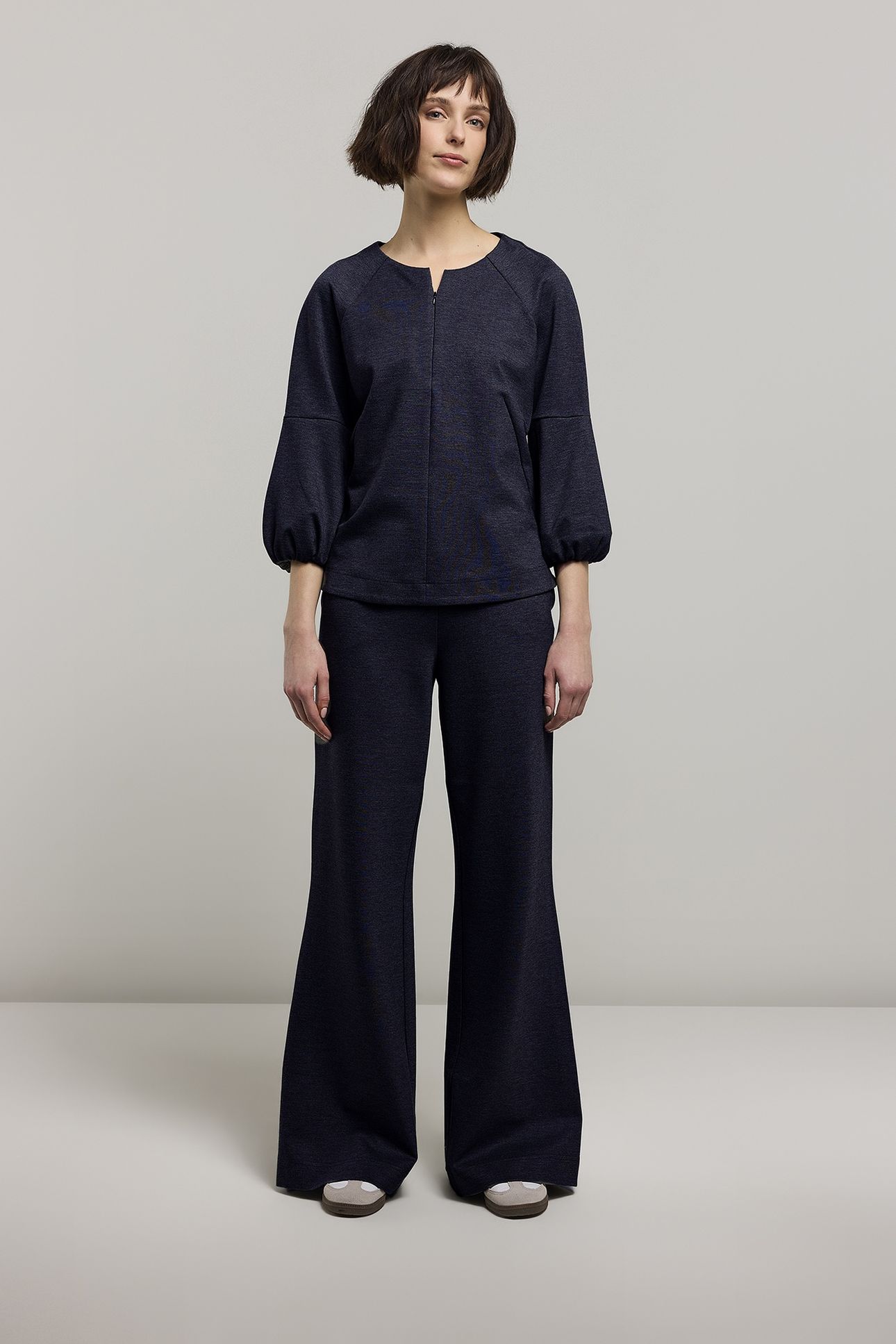 TROUSERS BOOT CUT PUNTO MILANO NIGHT SKY 2